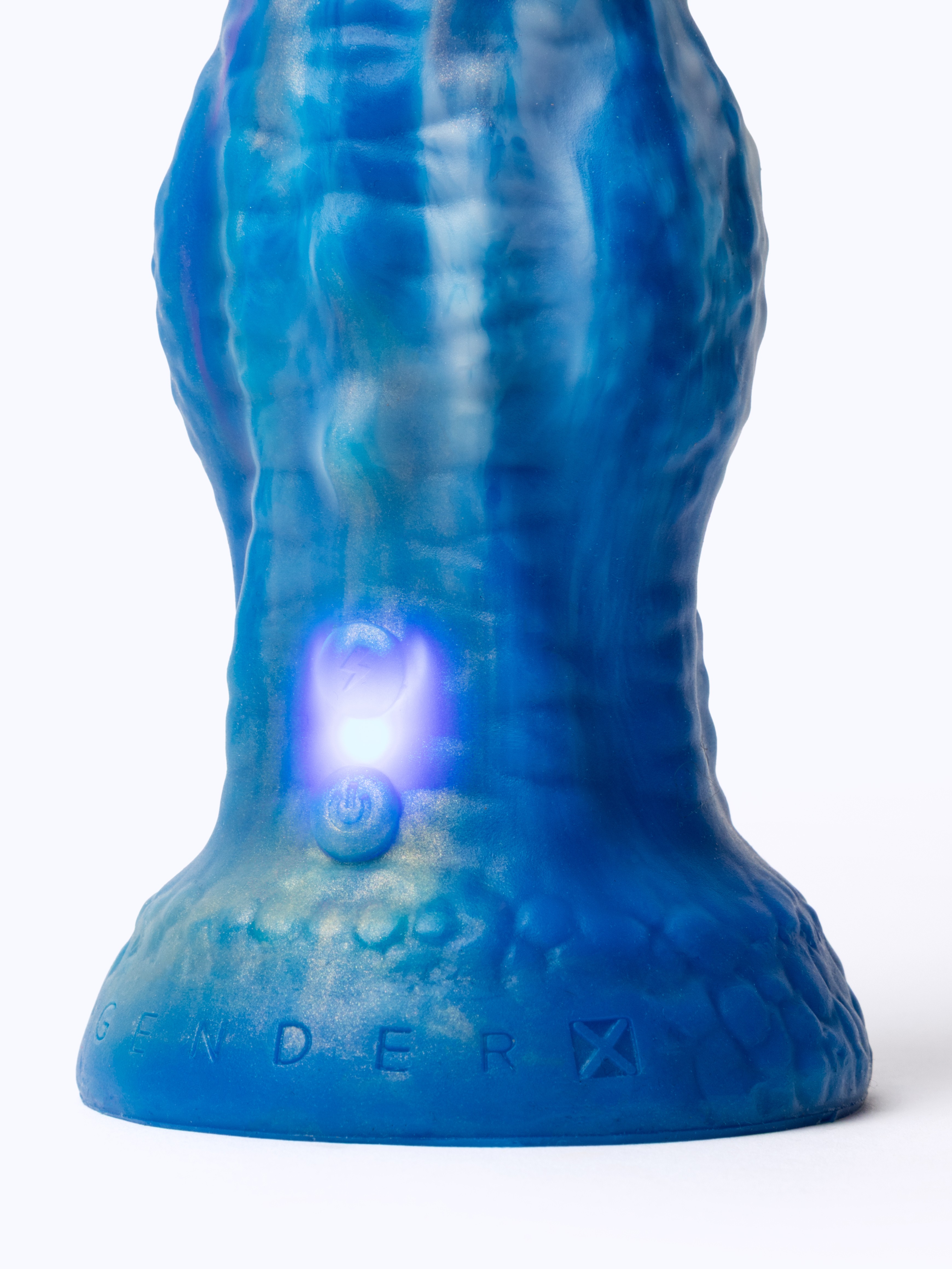 Gender X Wildest Dreams Remote Controlled Fantasy Dildo 7 Inch, Blue, hi-res