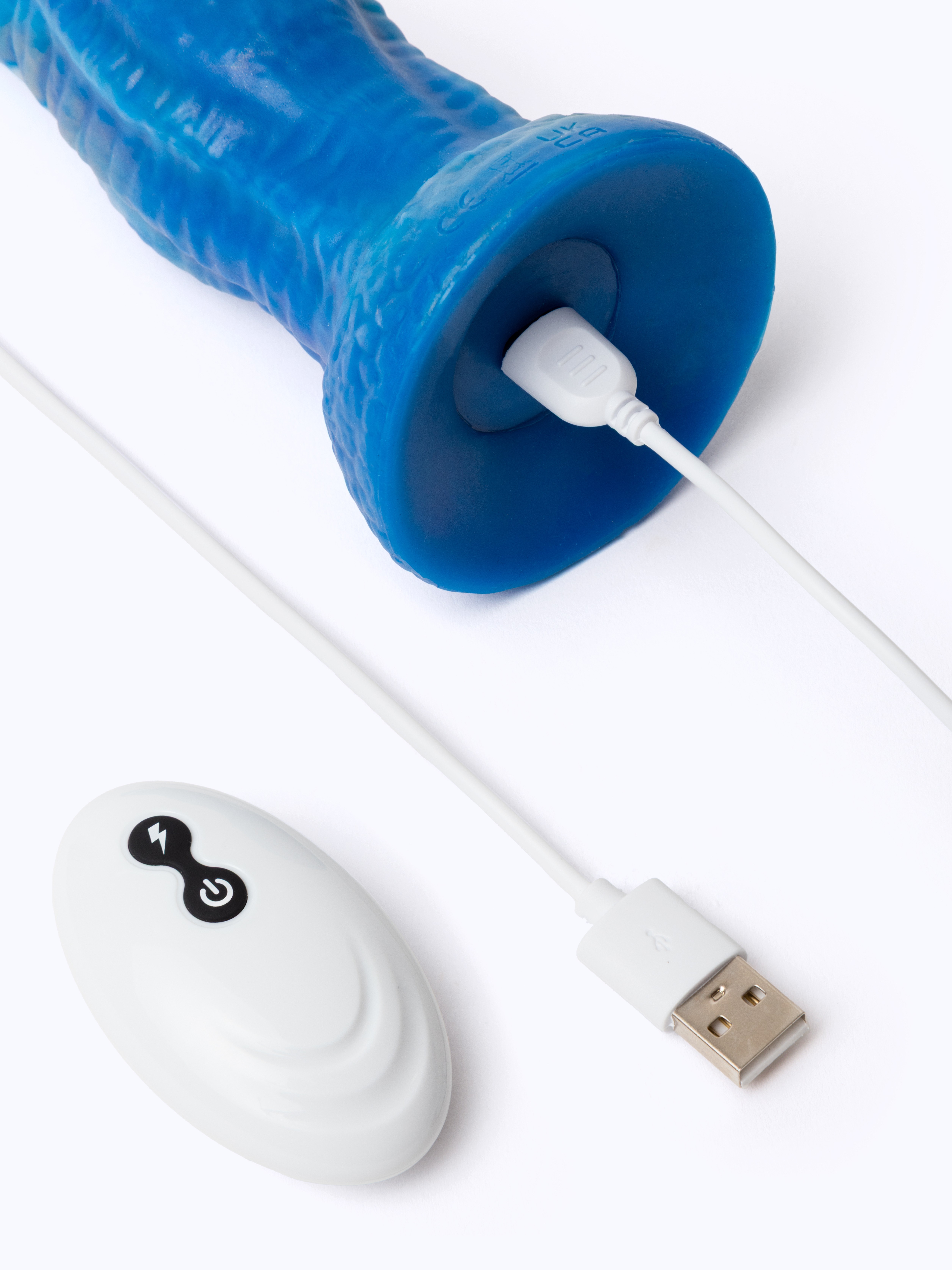 Gender X Wildest Dreams Remote Controlled Fantasy Dildo 7 Inch, Blue, hi-res