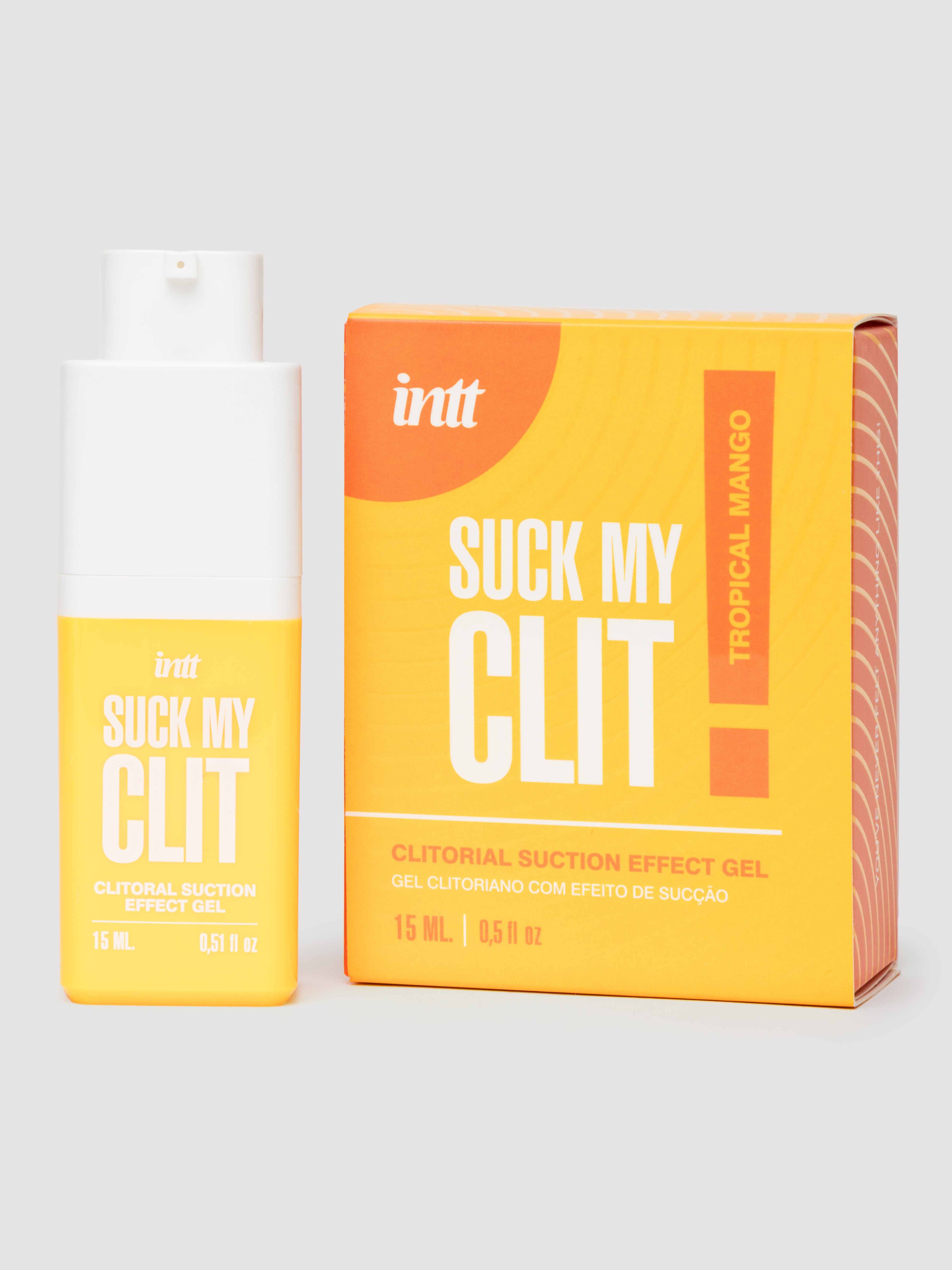 INTT Suck My Clit Tropical Mango Stimulation Gel 15ml, , hi-res