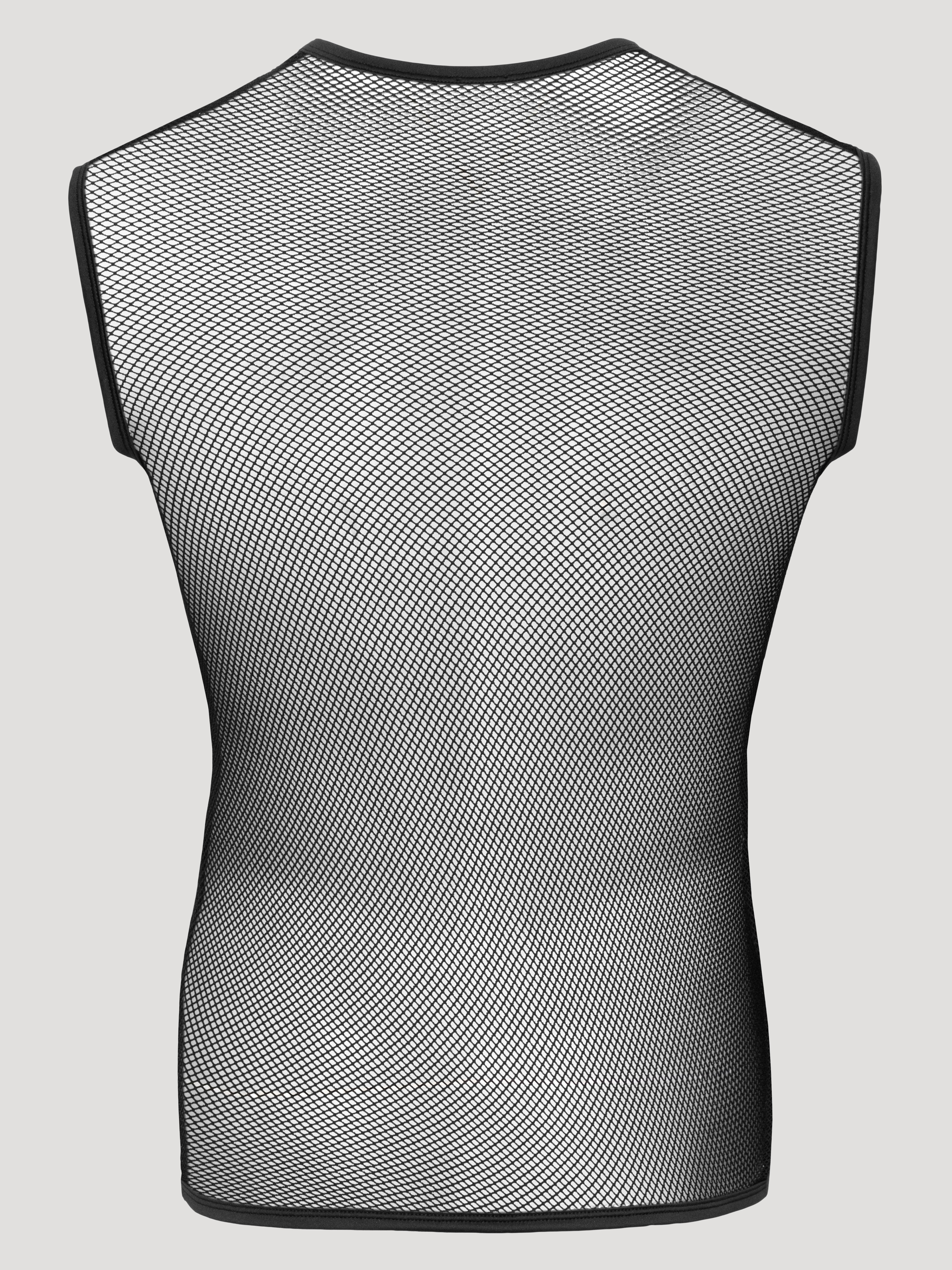 Svenjoyment Fishnet Top, Black, hi-res