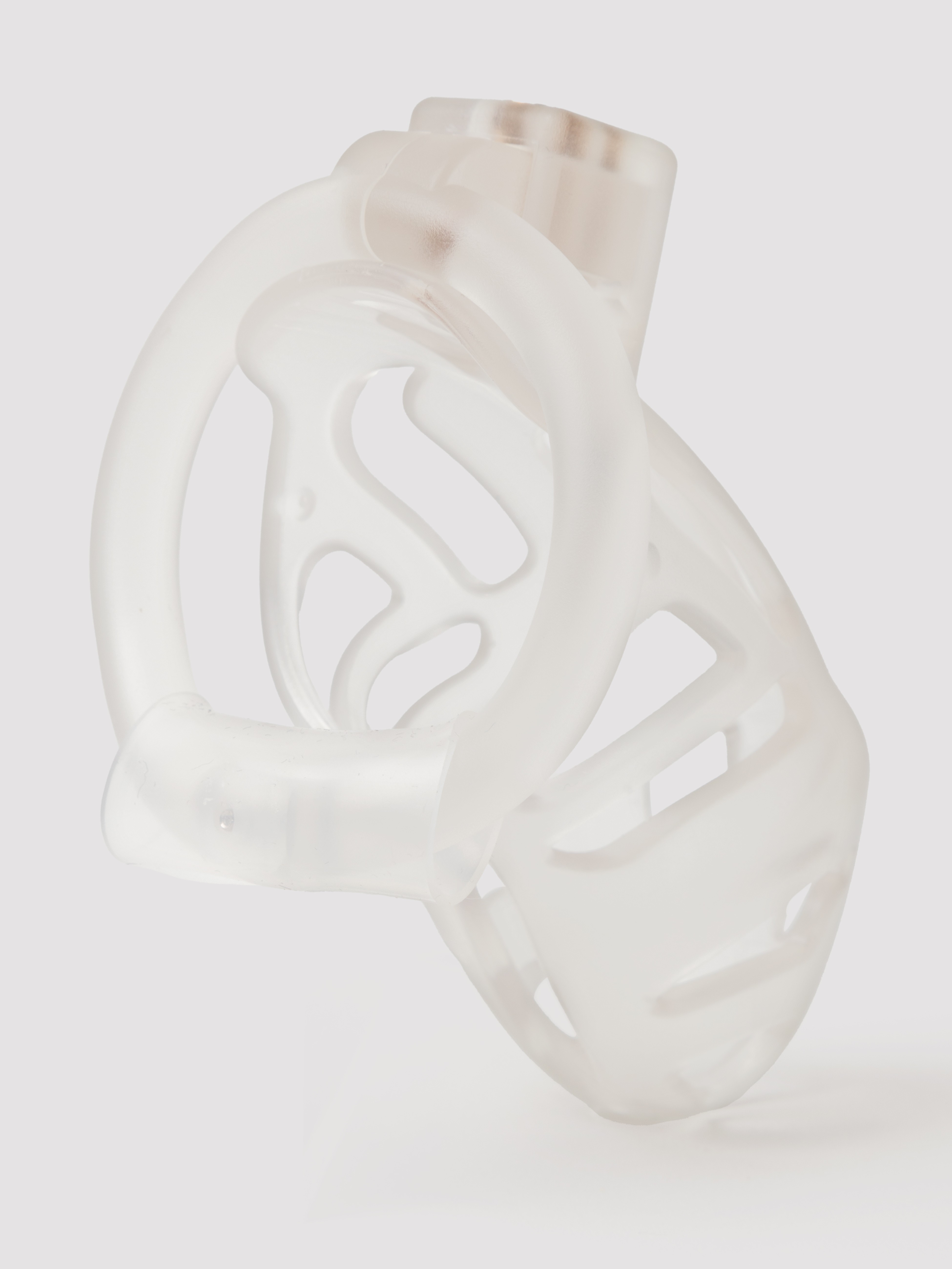 Impound Vanguard Cock Cage 3.4 Inch, Clear, hi-res