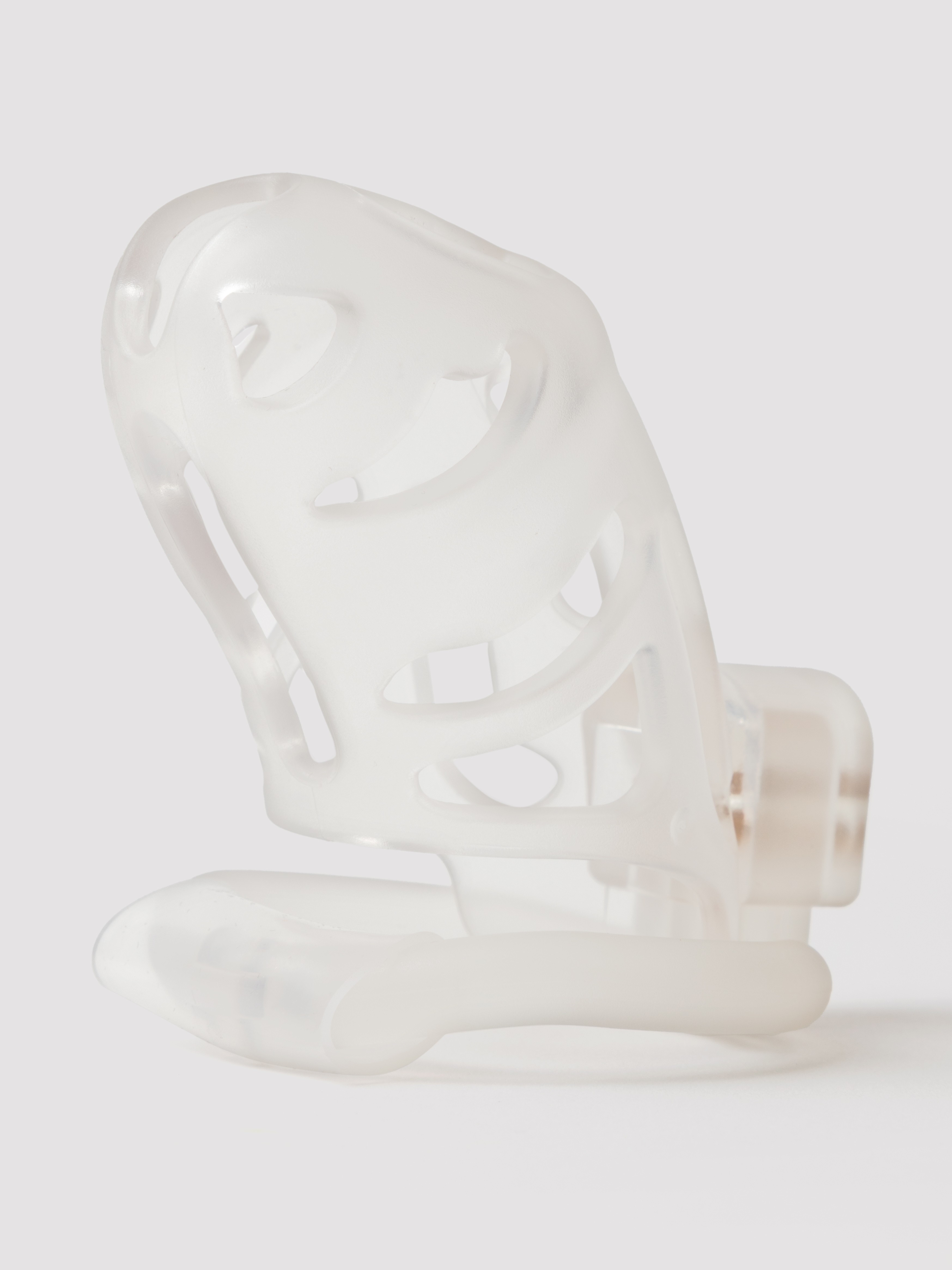 Impound Vanguard Cock Cage 3.4 Inch, Clear, hi-res