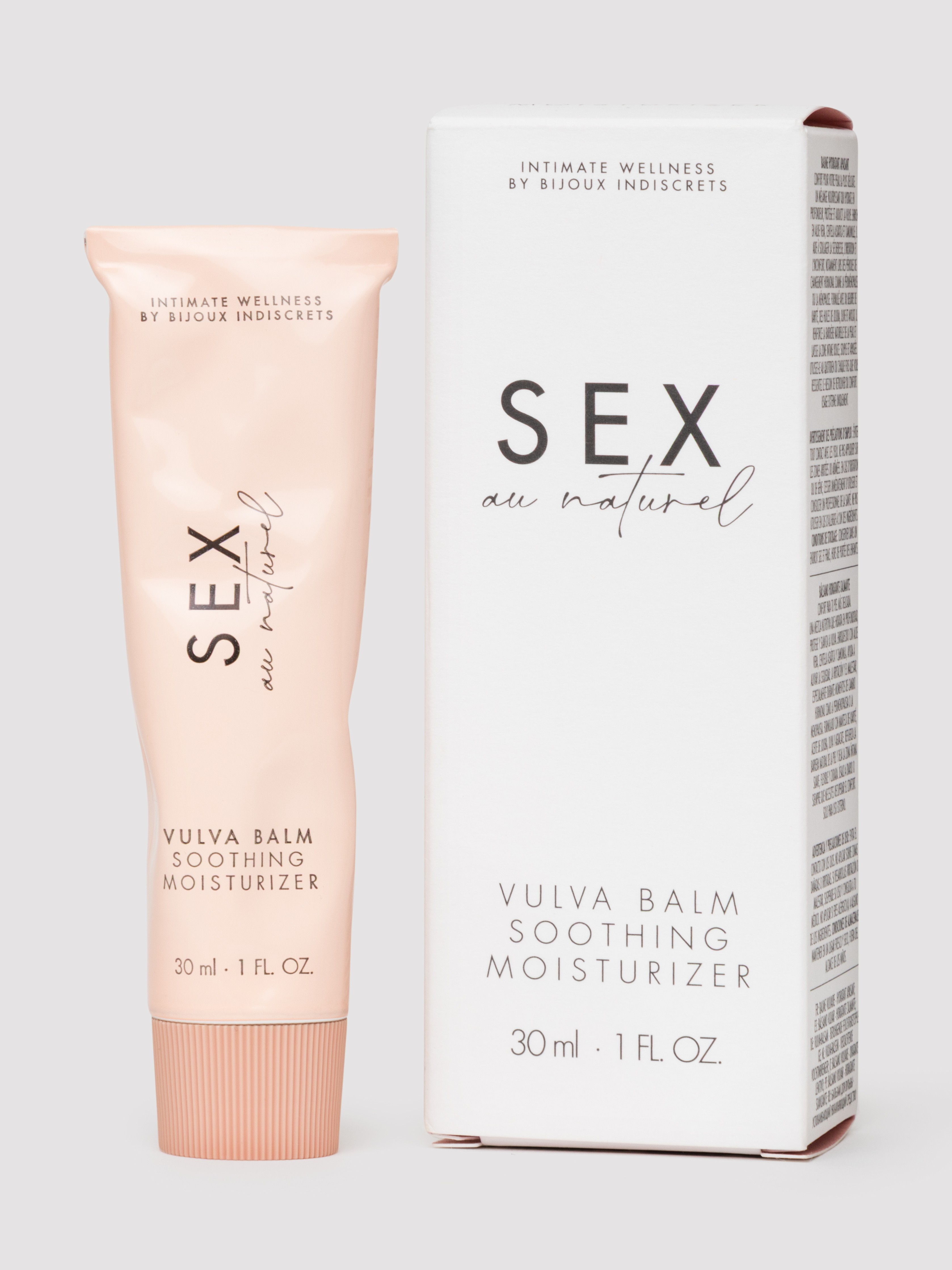 Bijoux Indiscrets Au Natural Vulva Balm Soothing Moisturizer 1 fl oz, , hi-res