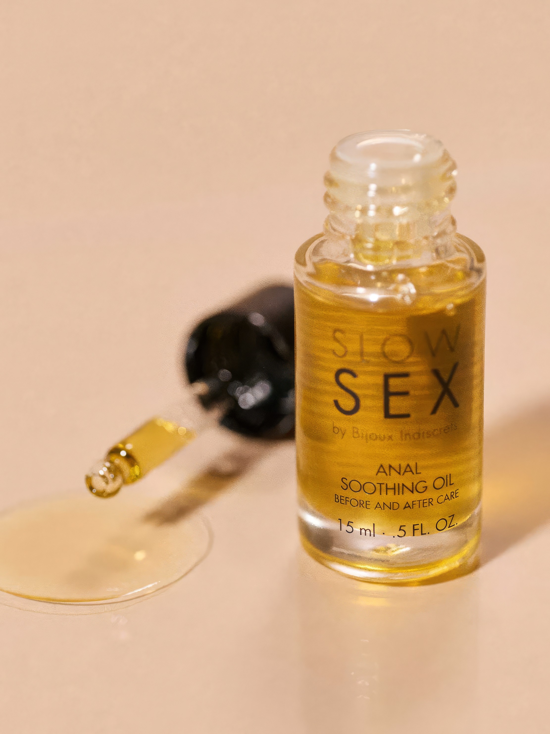 Bijoux Indiscrets Slow Sex Anal Soothing Oil 15ml, , hi-res