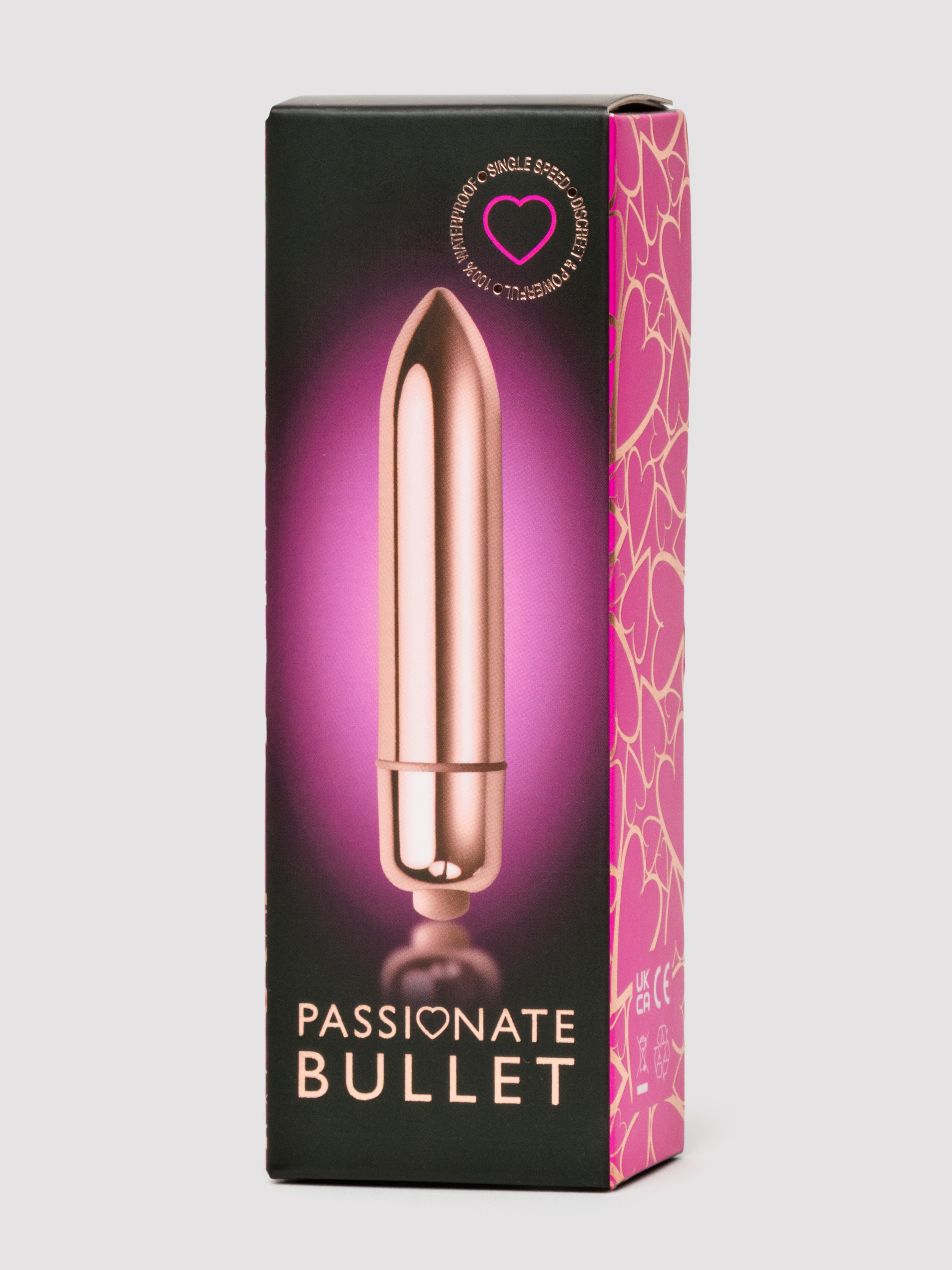 Rocks Off RO80 Passionate Bullet Vibrator, Gold, hi-res