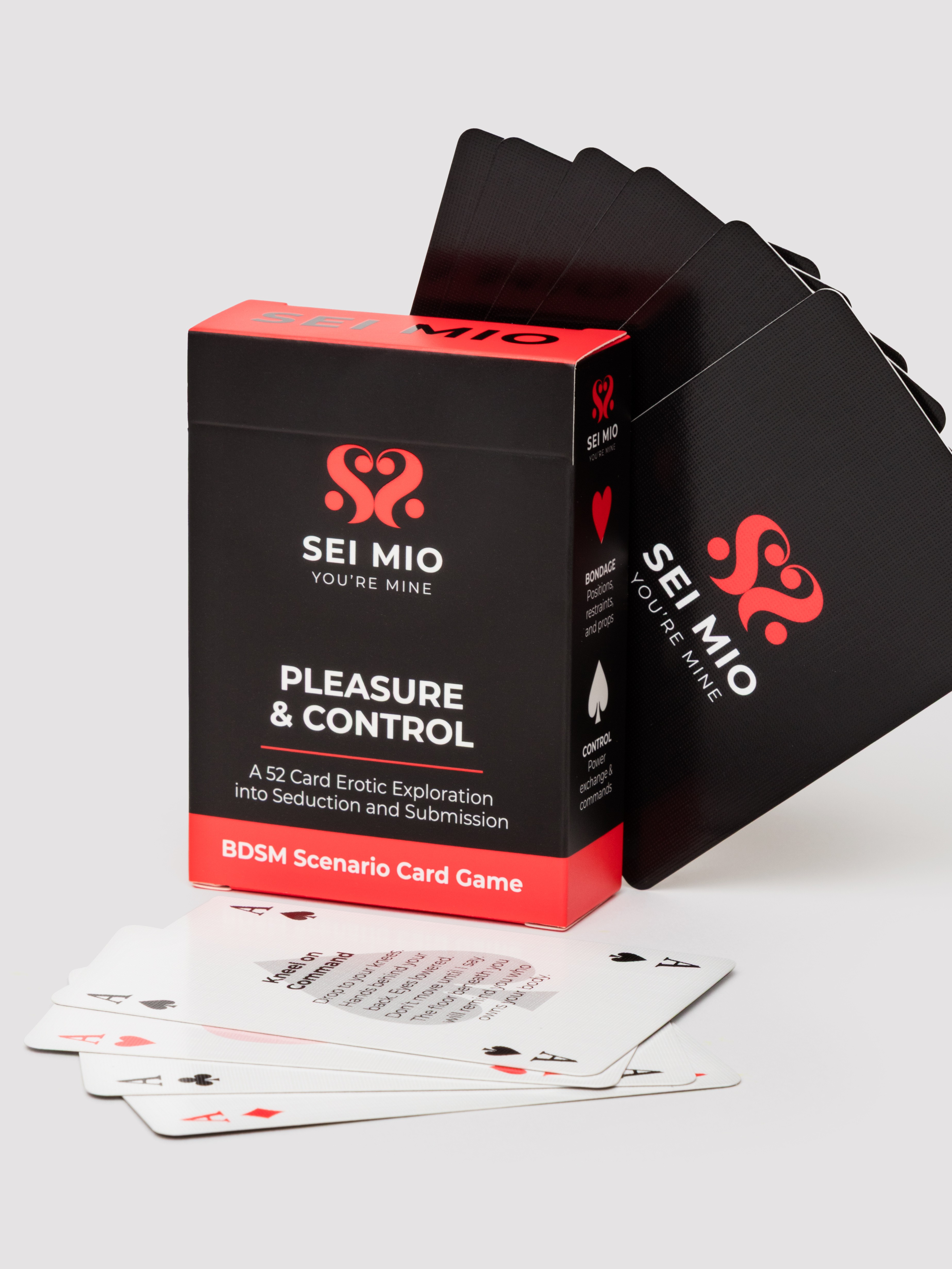 SEI MIO Pleasure and Control Bondage Card Game, , hi-res