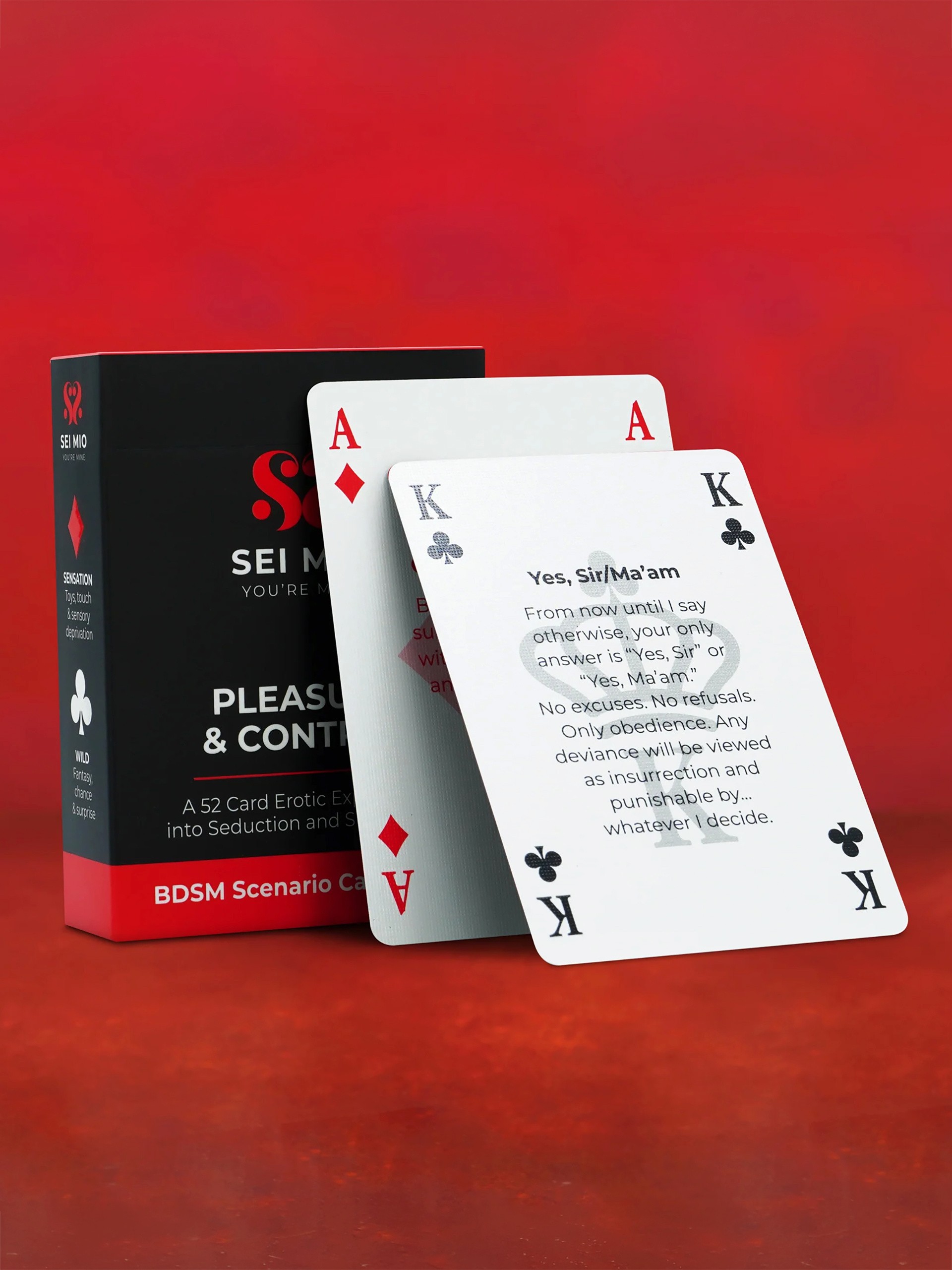 SEI MIO Pleasure and Control Bondage Card Game, , hi-res