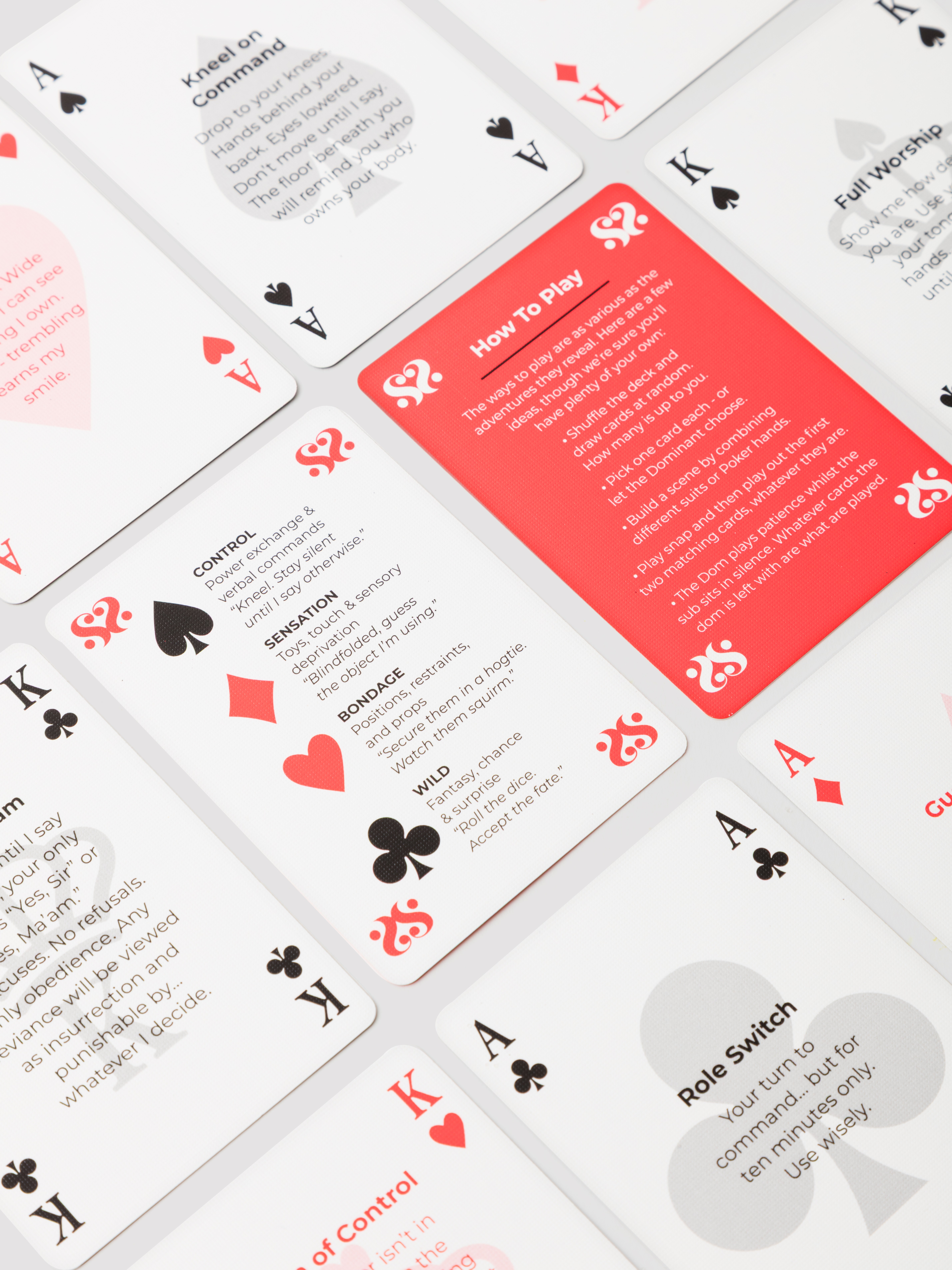 SEI MIO Pleasure and Control Bondage Card Game, , hi-res