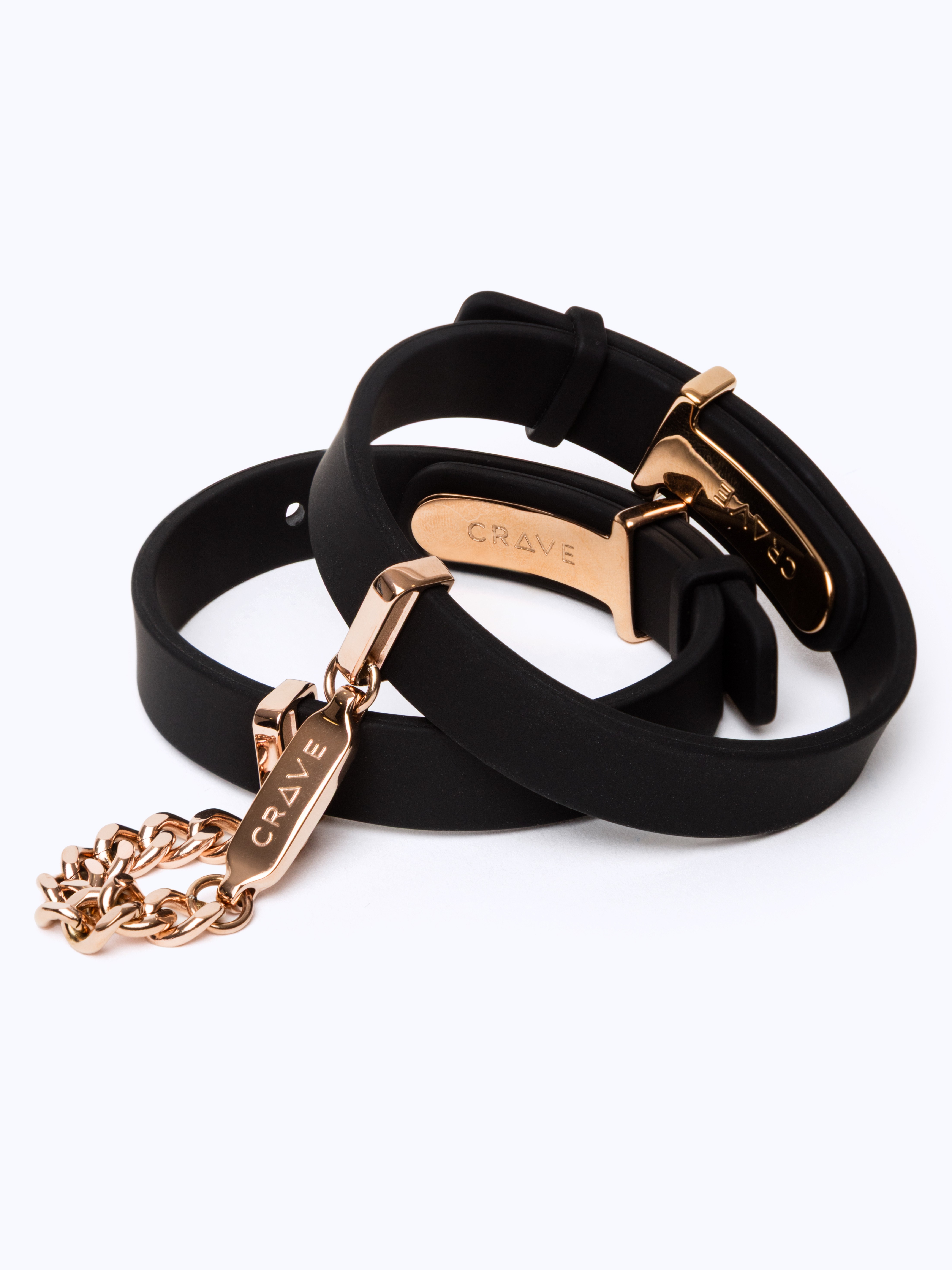 Crave ID Bracelets Cuffs, Black, hi-res