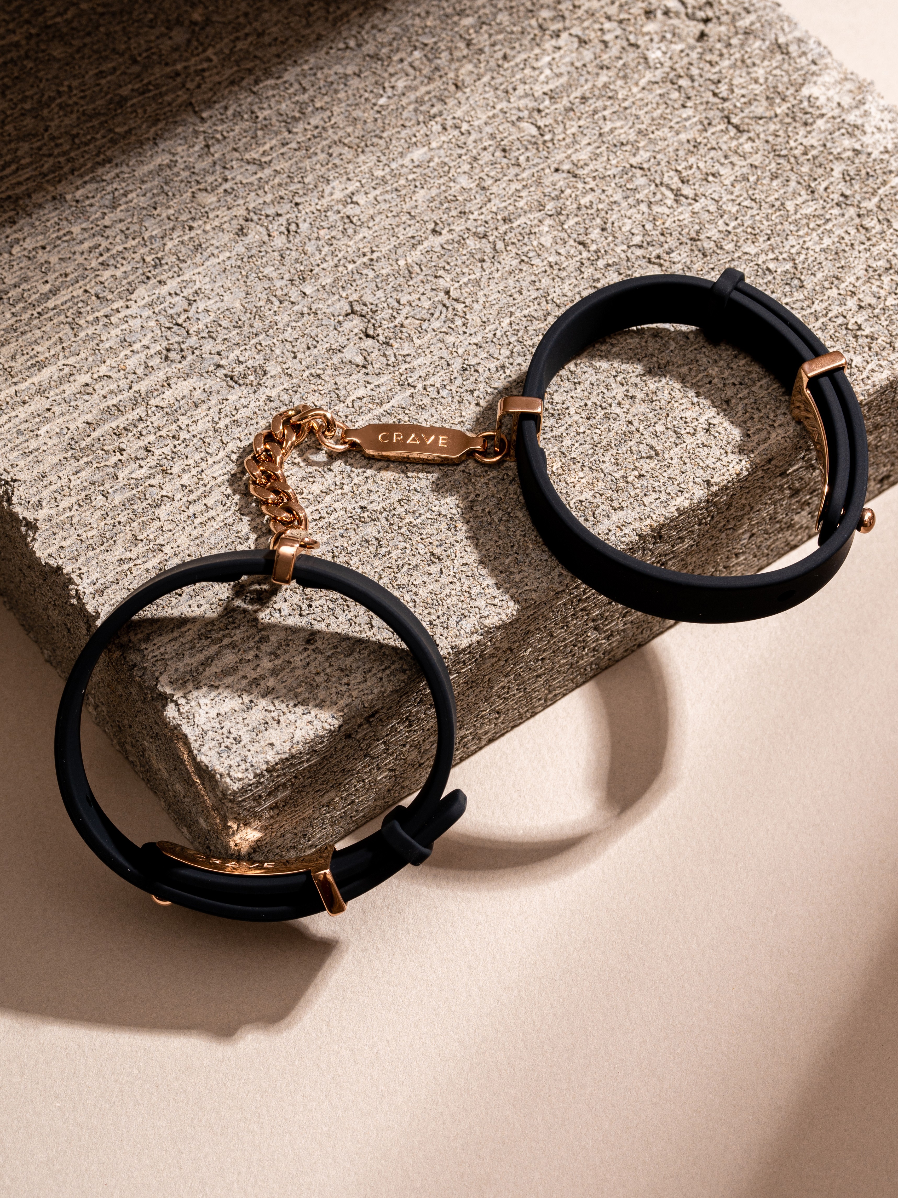 Crave ID Bracelets Cuffs, Black, hi-res