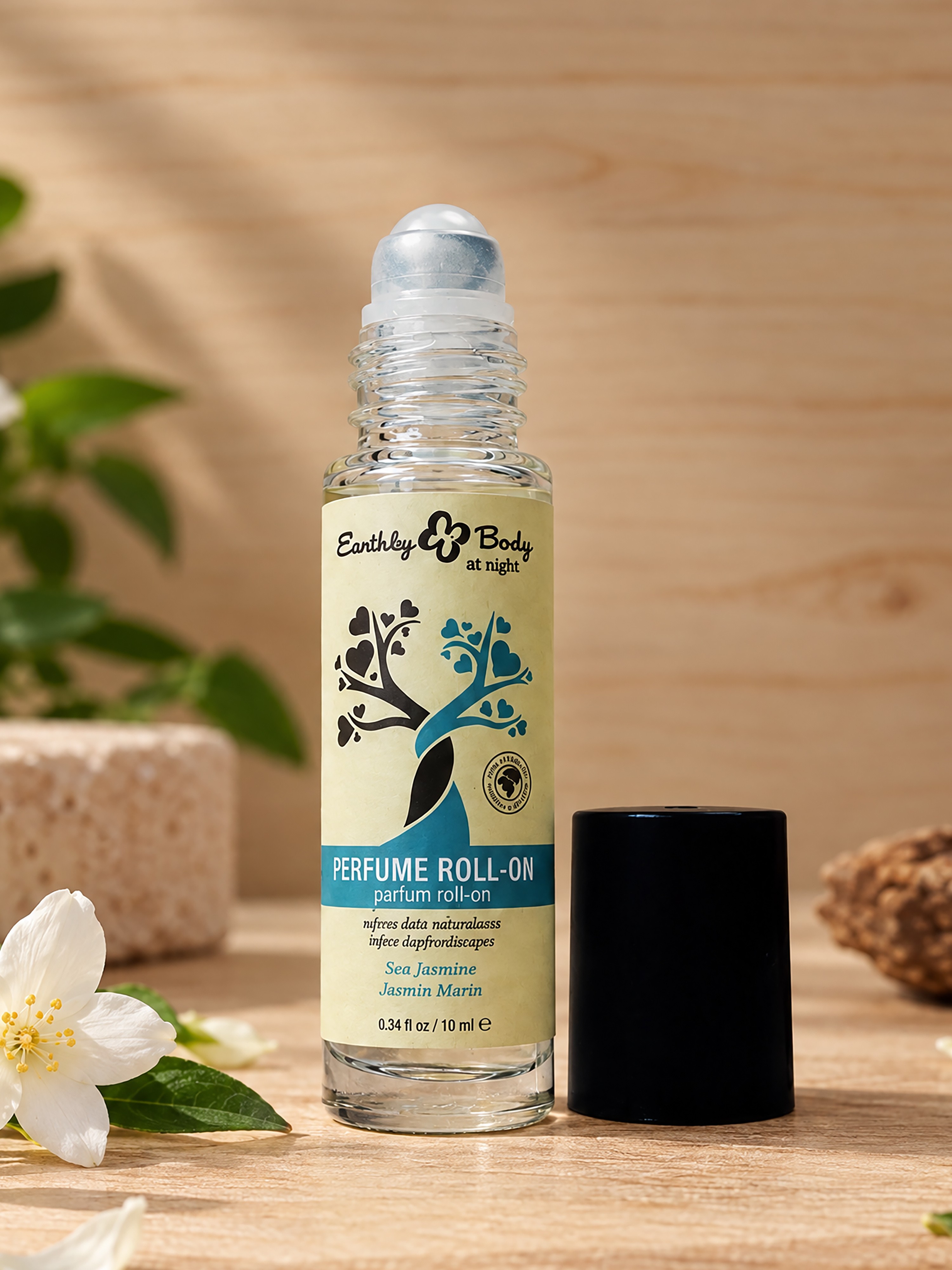 Earthly Body Aphrodisiac Perfume Roll On Sea Jasmine 10ml, , hi-res