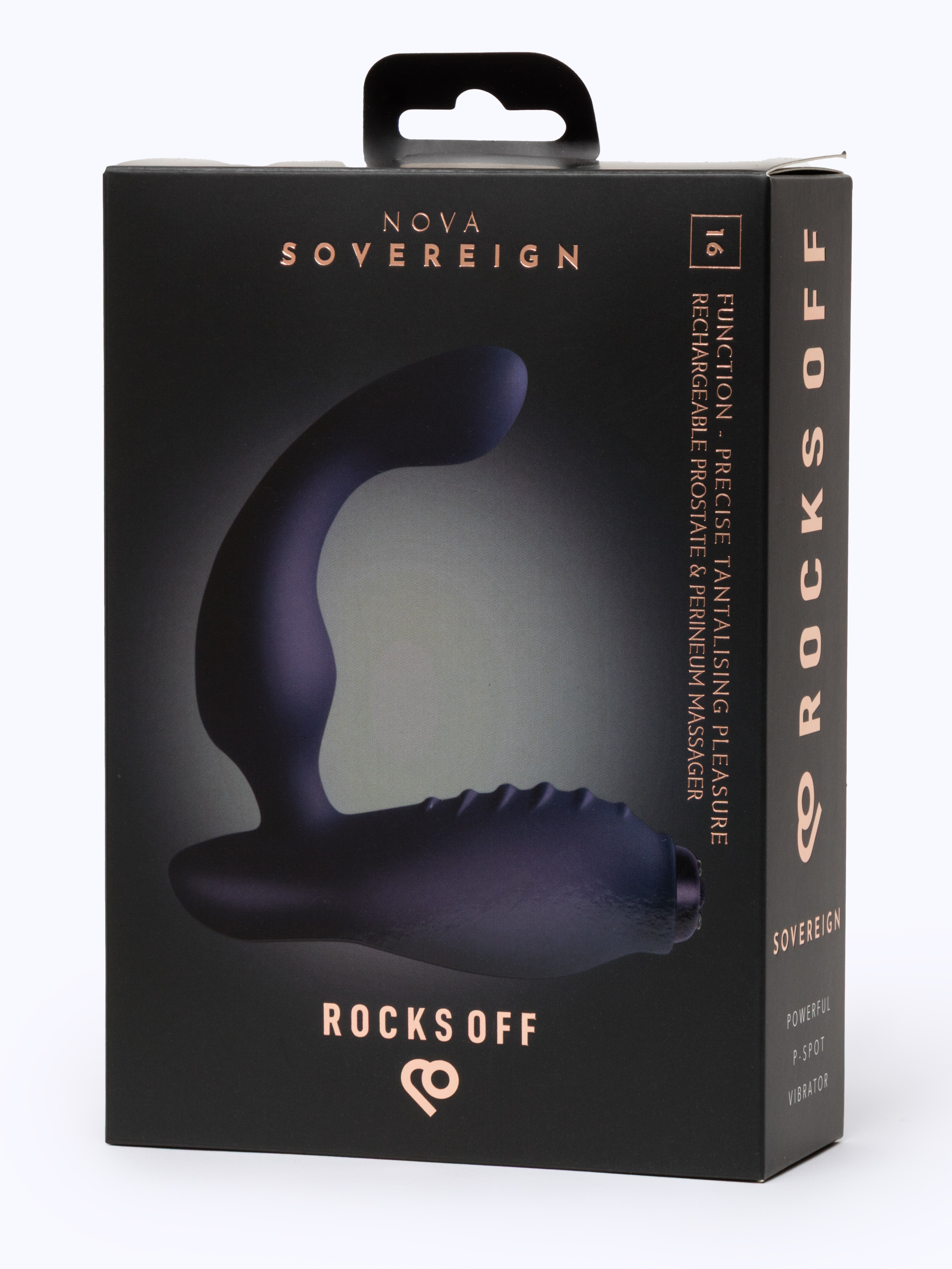 Rocks Off Nova Sovereign Powerful P-Spot Vibrator, Blue, hi-res