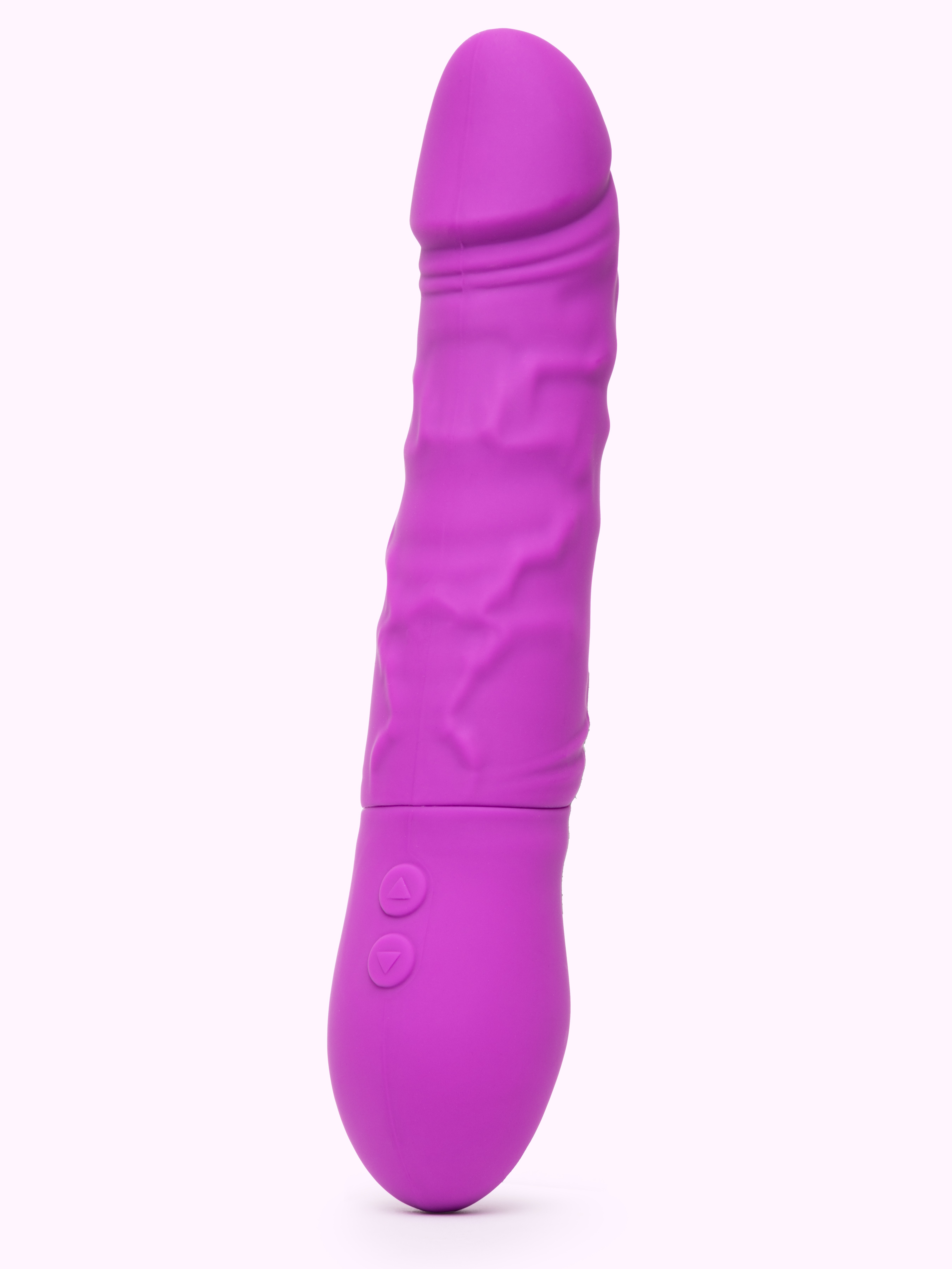 Honey Play Box Kong Rotating 6 Inch Dildo and G-Spot Vibrator, Purple, hi-res