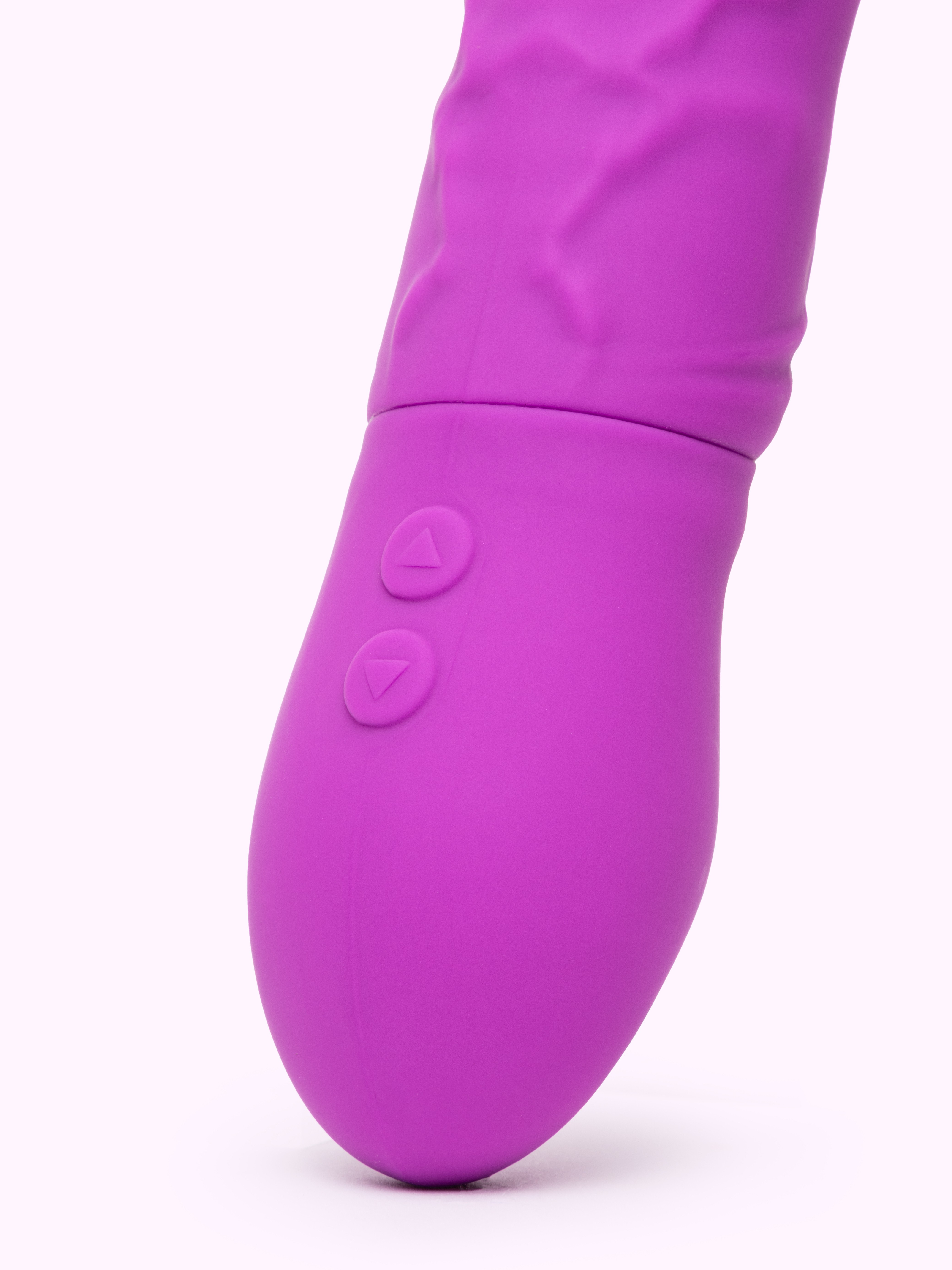 Honey Play Box Kong Rotating 6 Inch Dildo and G-Spot Vibrator, Purple, hi-res