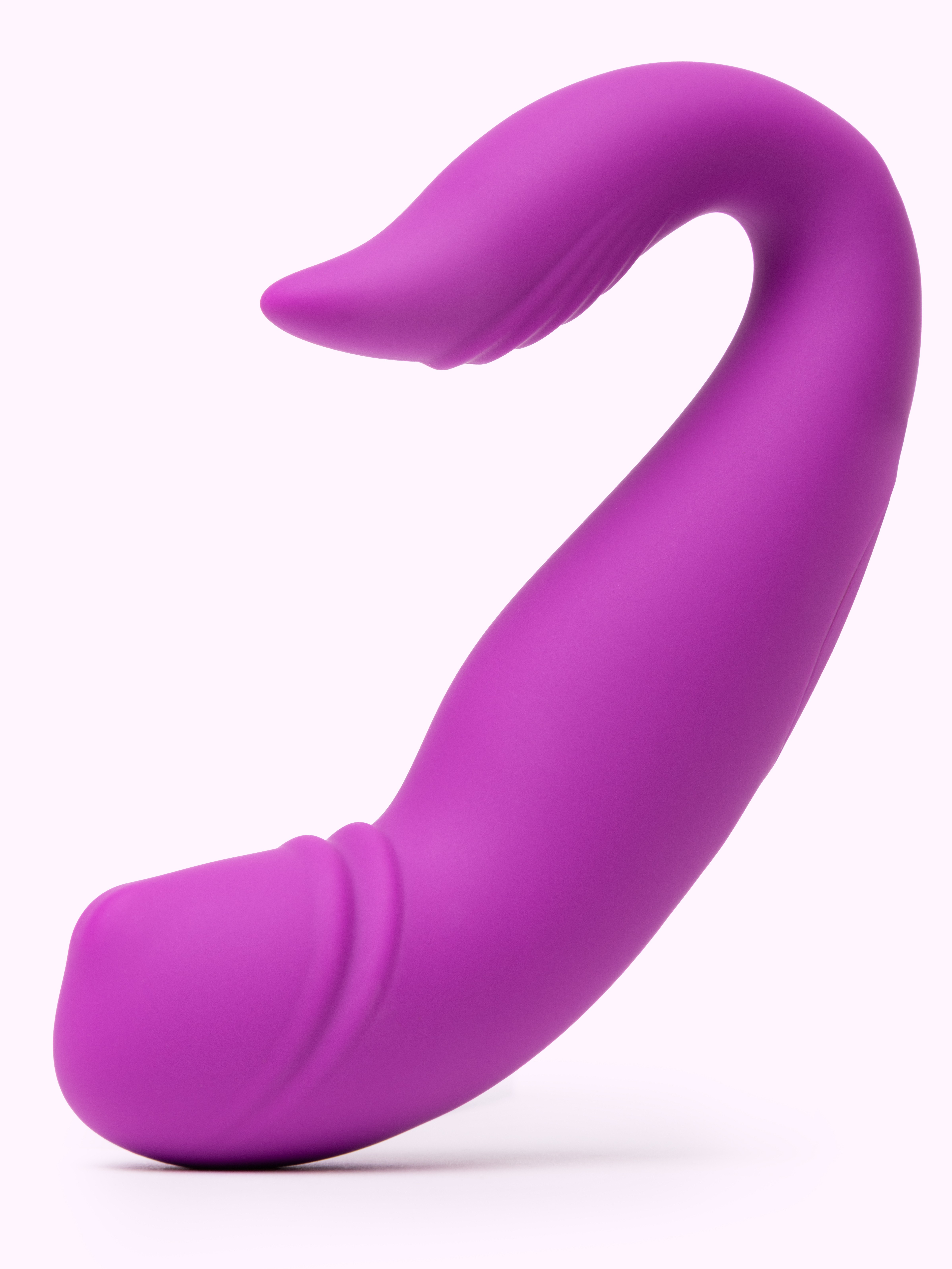 Honey Play Box Dolphin Rolling G-Spot and Clit Vibrator, Purple, hi-res