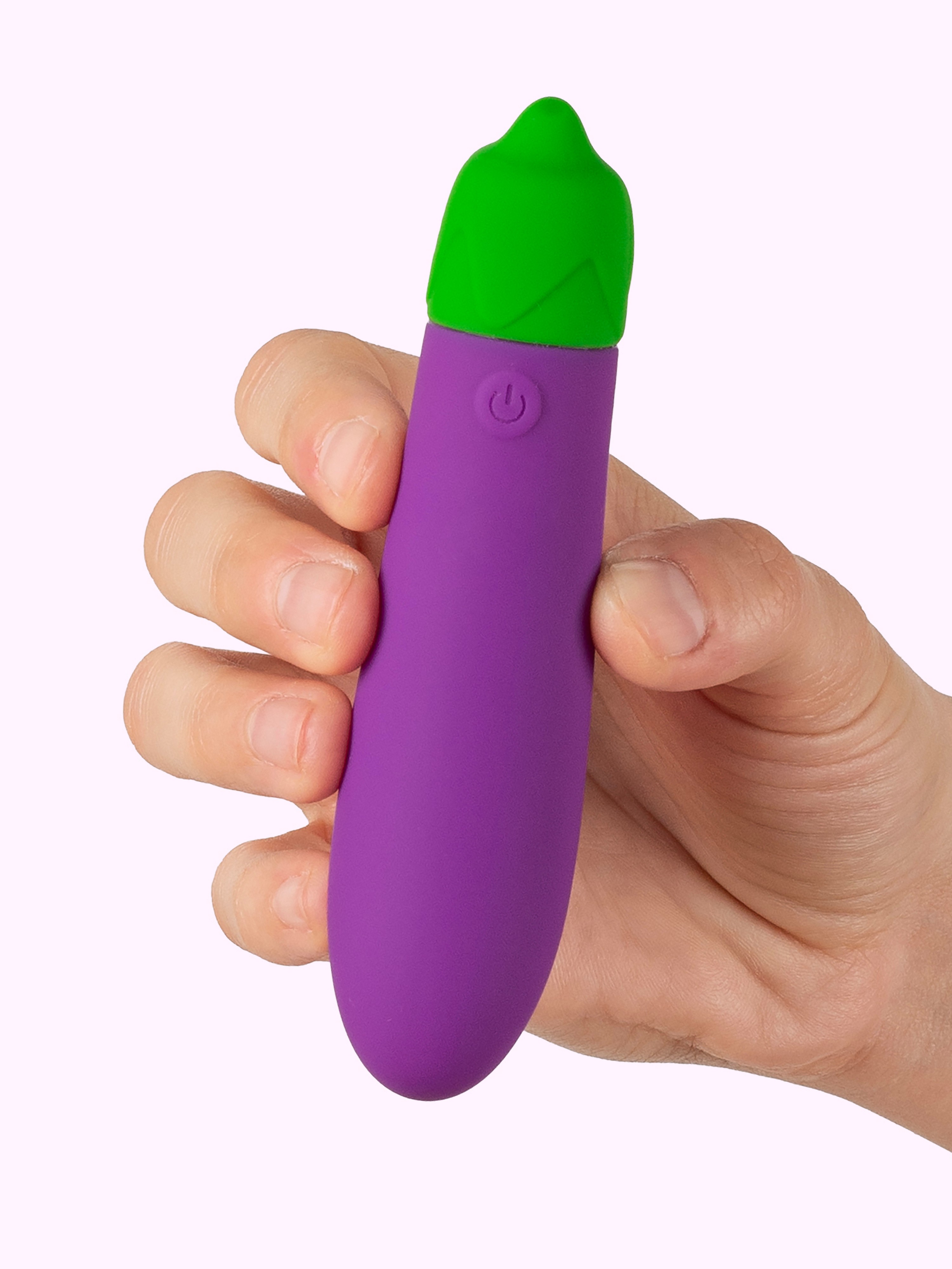 Emojibator Eggplant Vibrator, Purple, hi-res