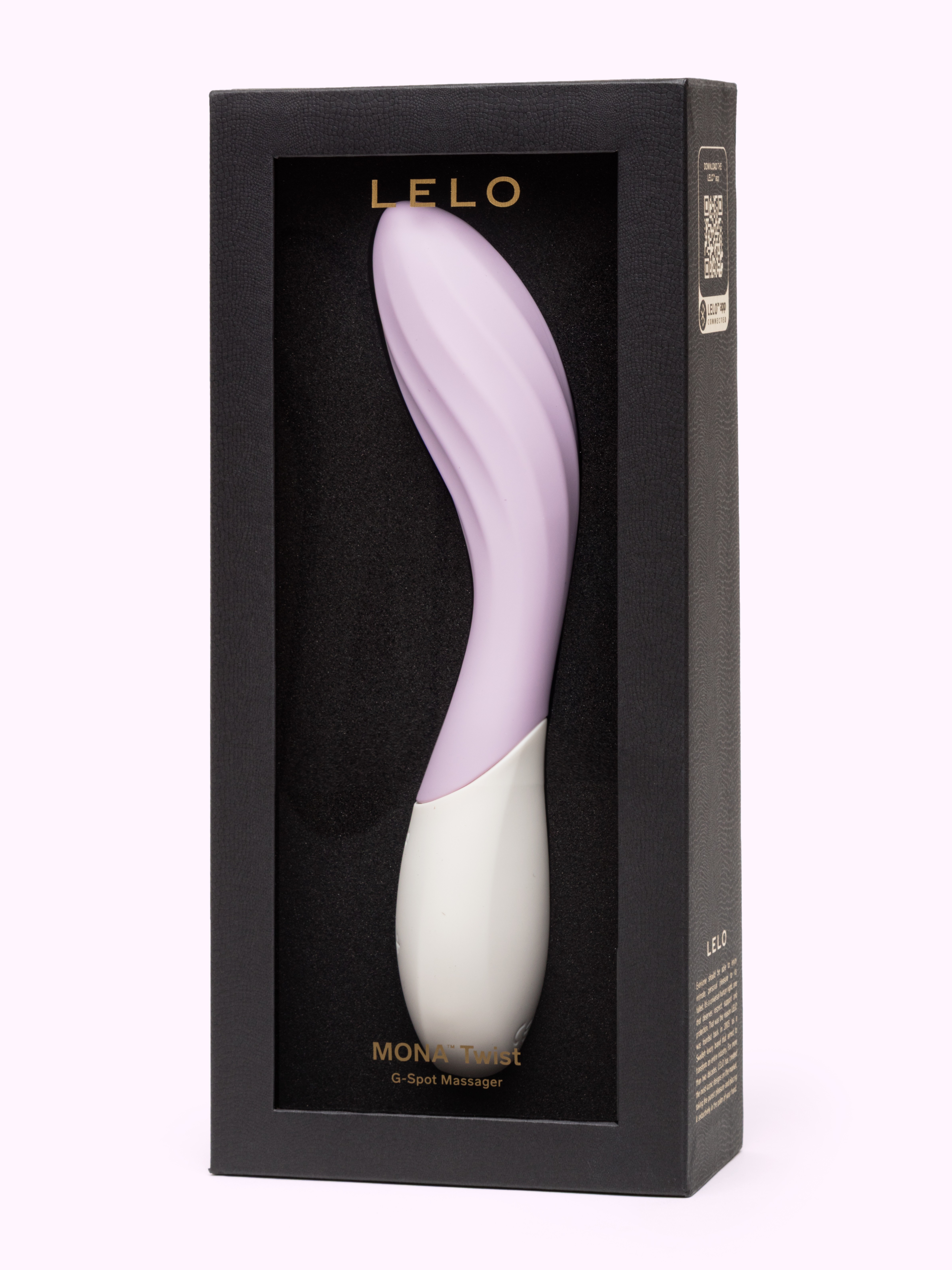 Lelo Mona Pink Twist App Controlled G-Spot Vibrator, Pink, hi-res