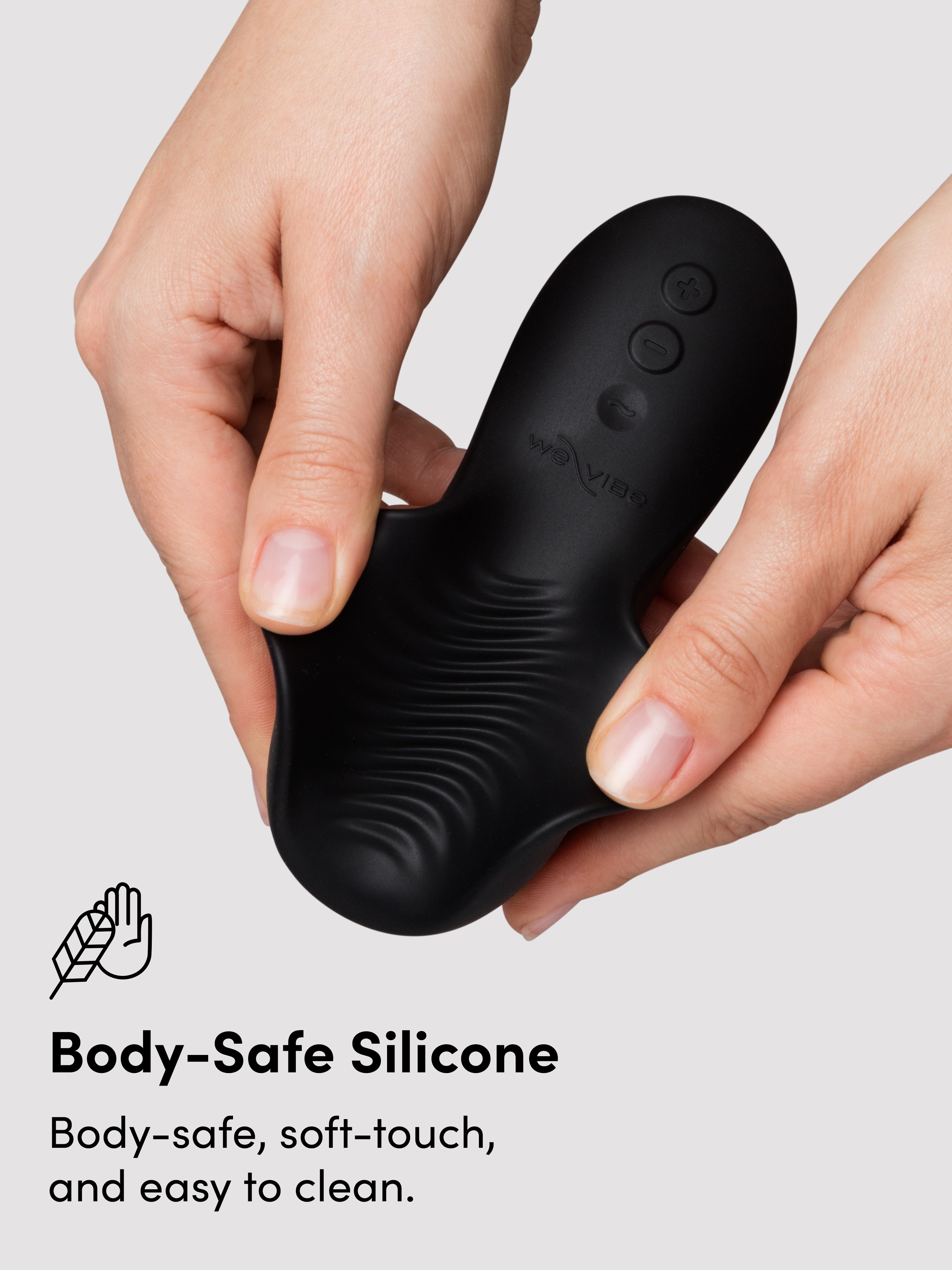 We-Vibe Shared Touch Couple's Grinding Vibrator, Black, hi-res