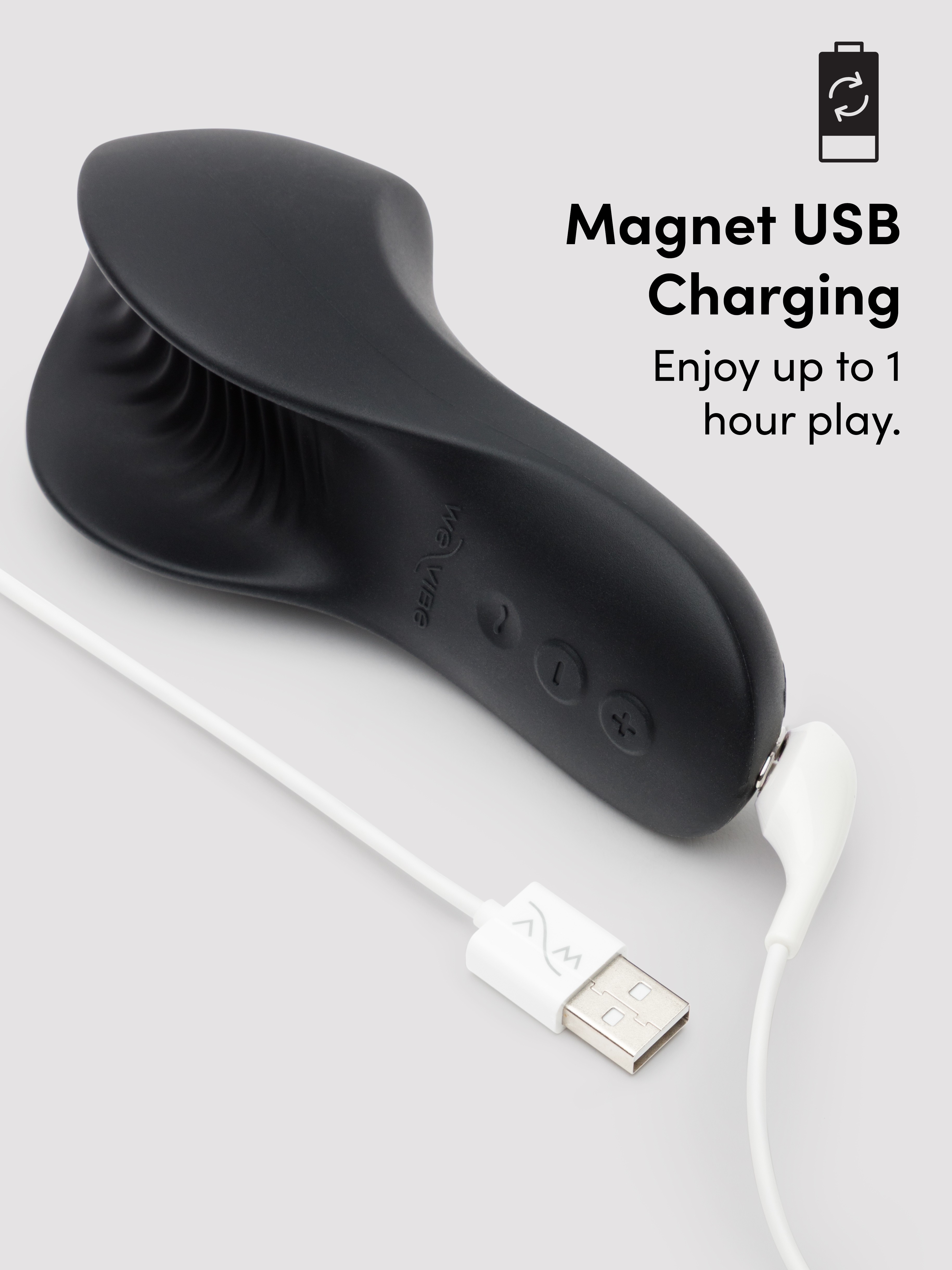 We-Vibe Shared Touch Couple's Grinding Vibrator, Black, hi-res