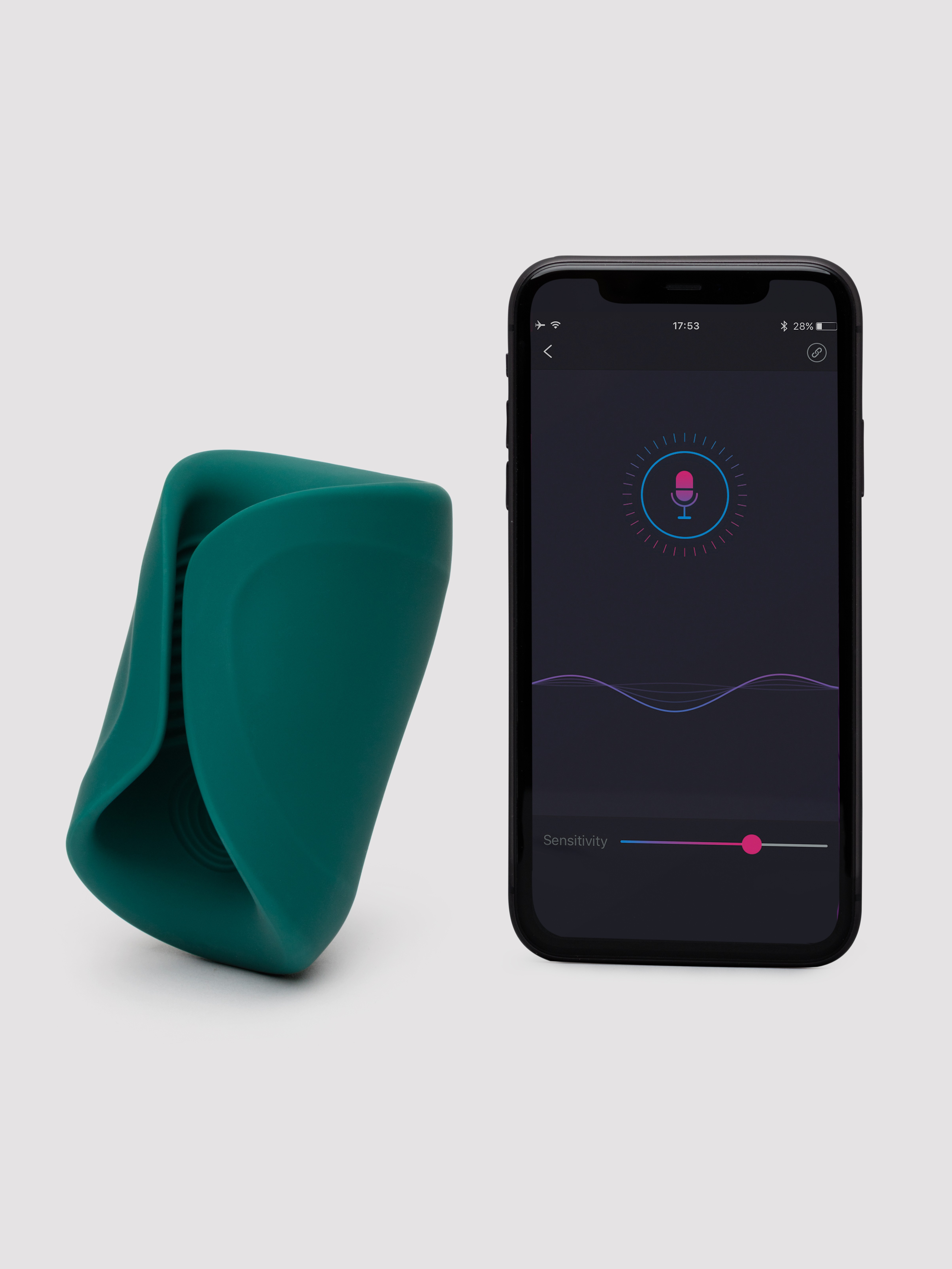 Lovense Gush 2 Motion App Controlled Male Masturbator, Blue, hi-res