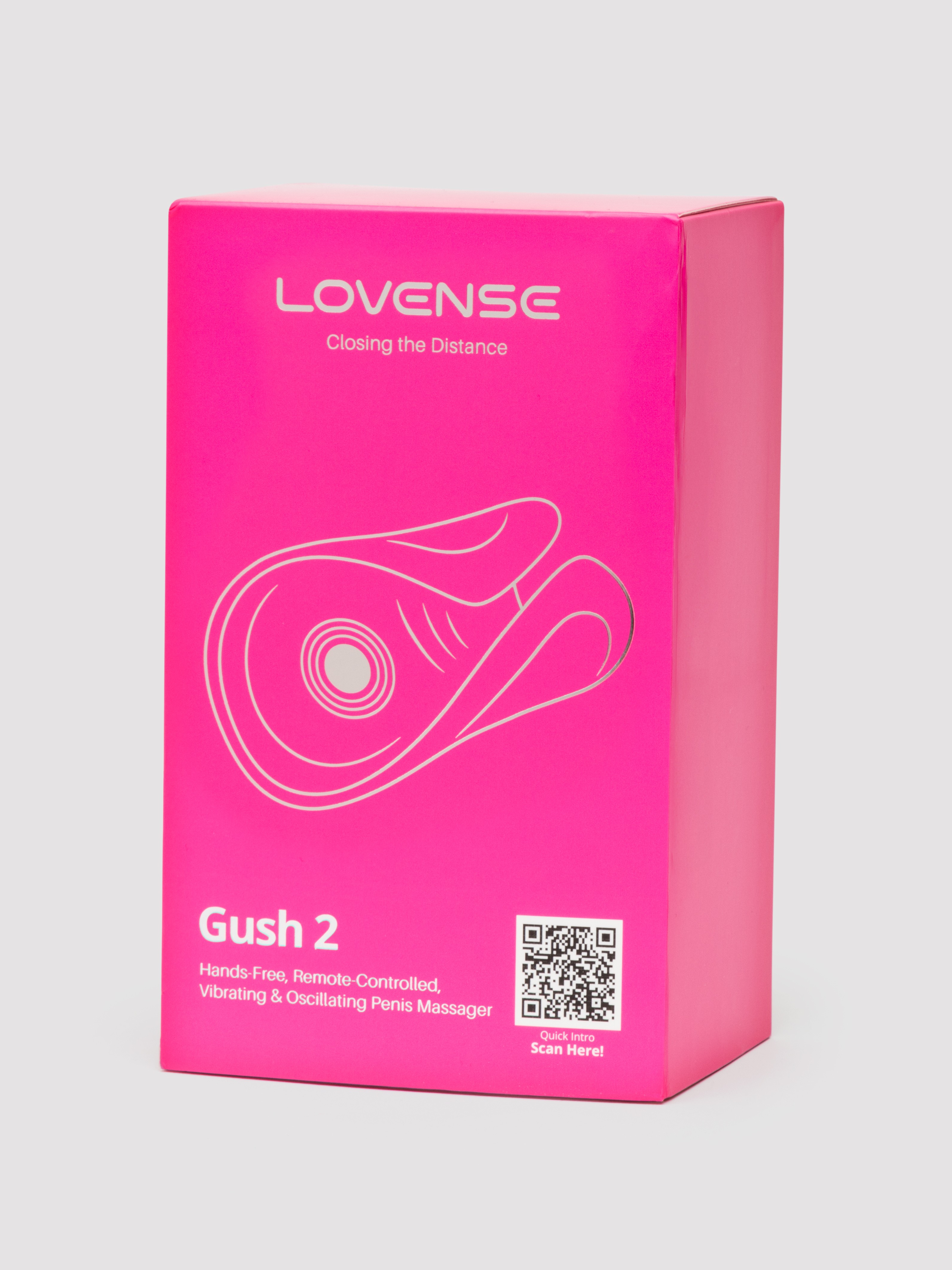 Lovense Gush 2 Motion Compact App Controlled Male Masturbator, Blue, hi-res