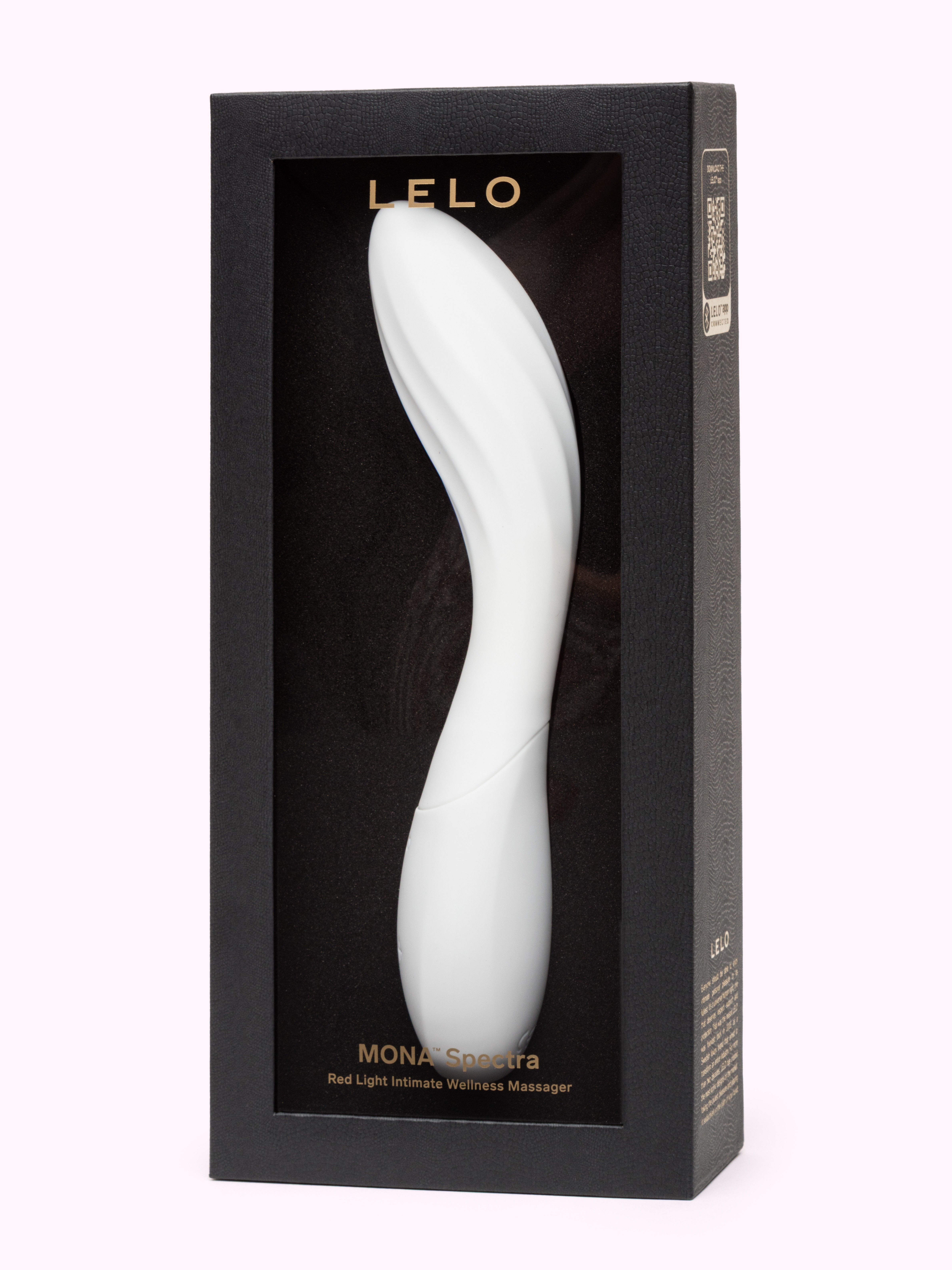 Lelo Mona Spectra App Controlled Red Light Intimate Massager, White, hi-res