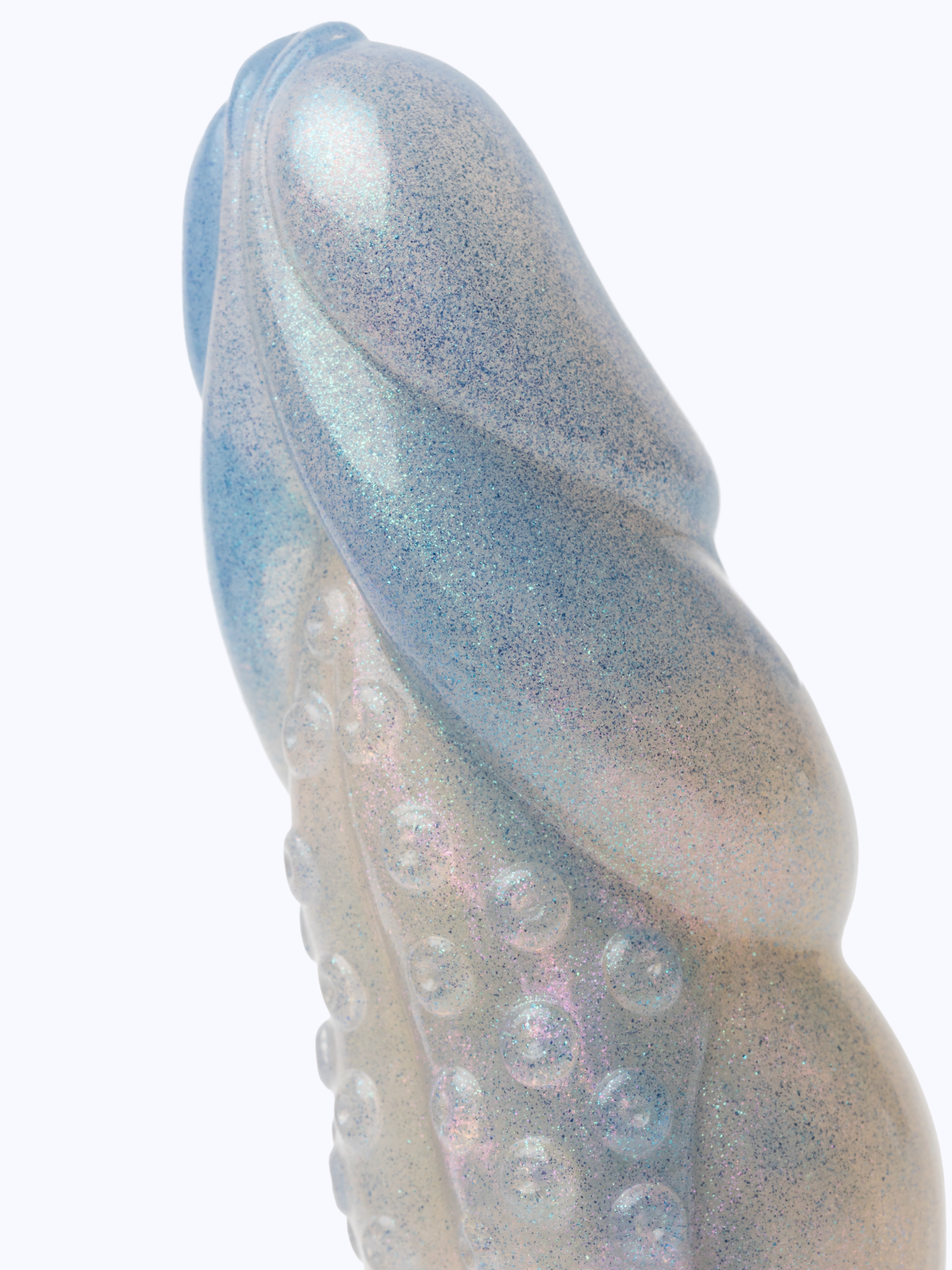 Creature Cocks Crysta Silicone Dildo 8 Inch, Blue, hi-res