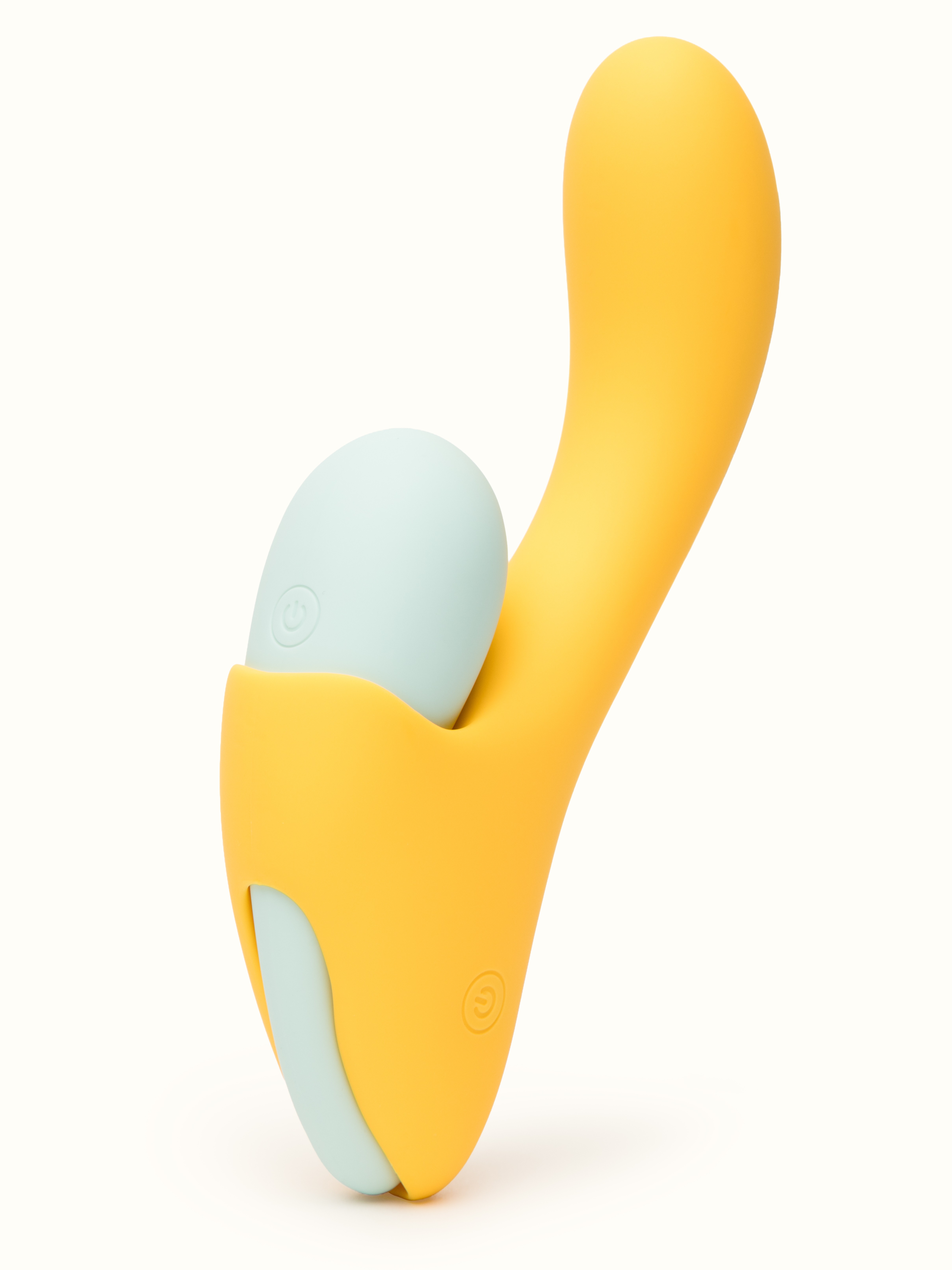 Mina Bloom 2 in 1 Rabbit Vibrator and Love Egg Set, Yellow, hi-res
