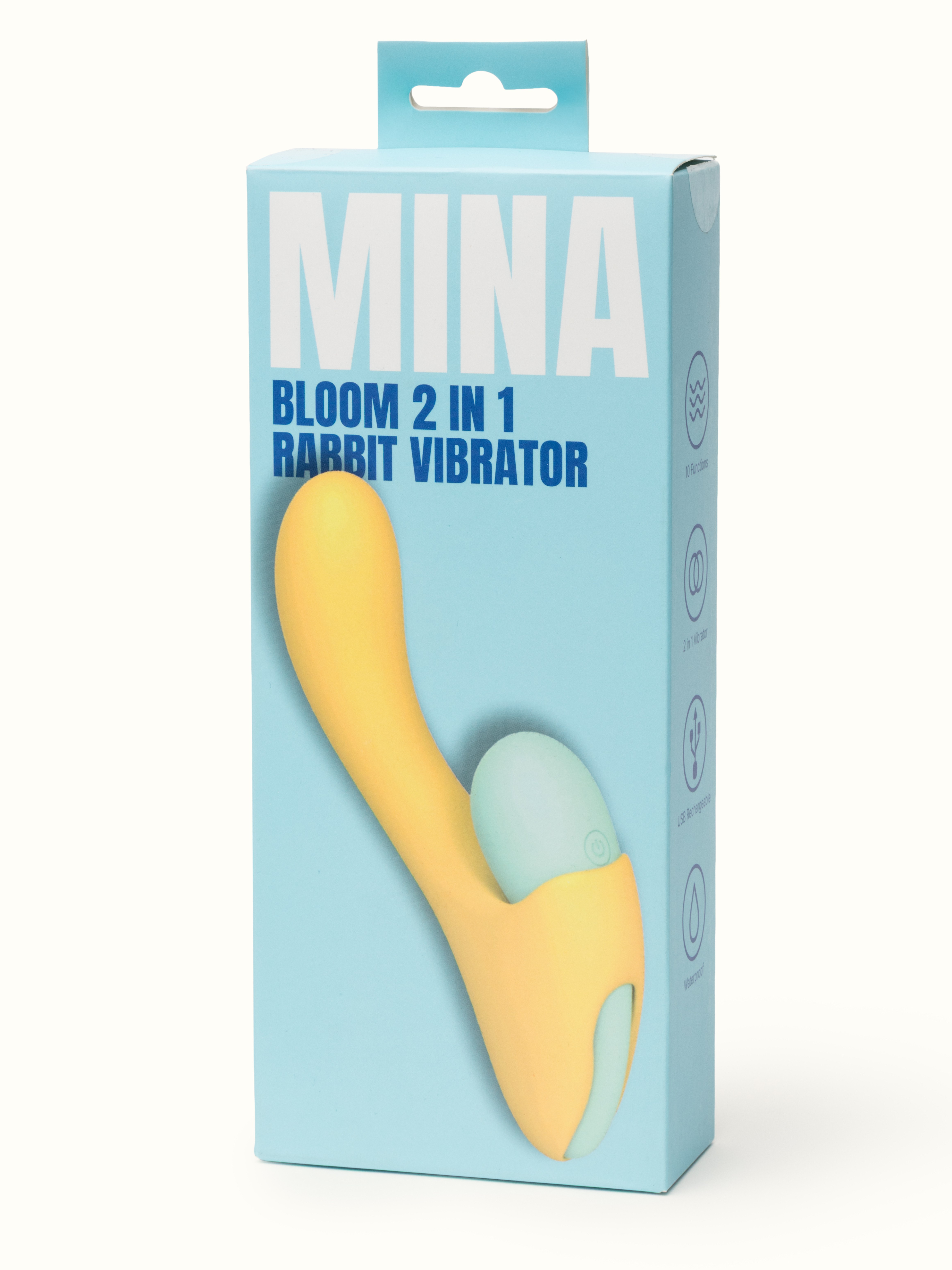 Mina Bloom 2 in 1 Rabbit Vibrator and Love Egg Set