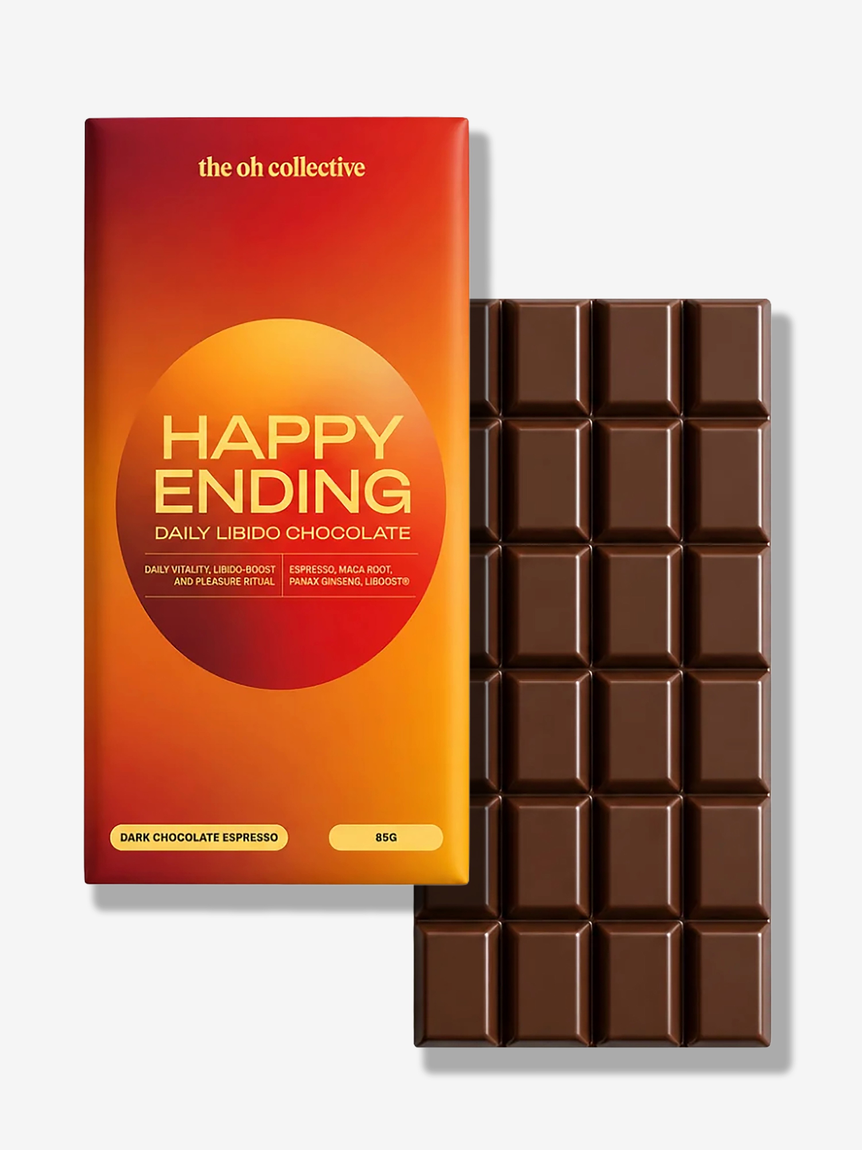 Oh Collective Happy Ending Functional Chocolate Bar, , hi-res