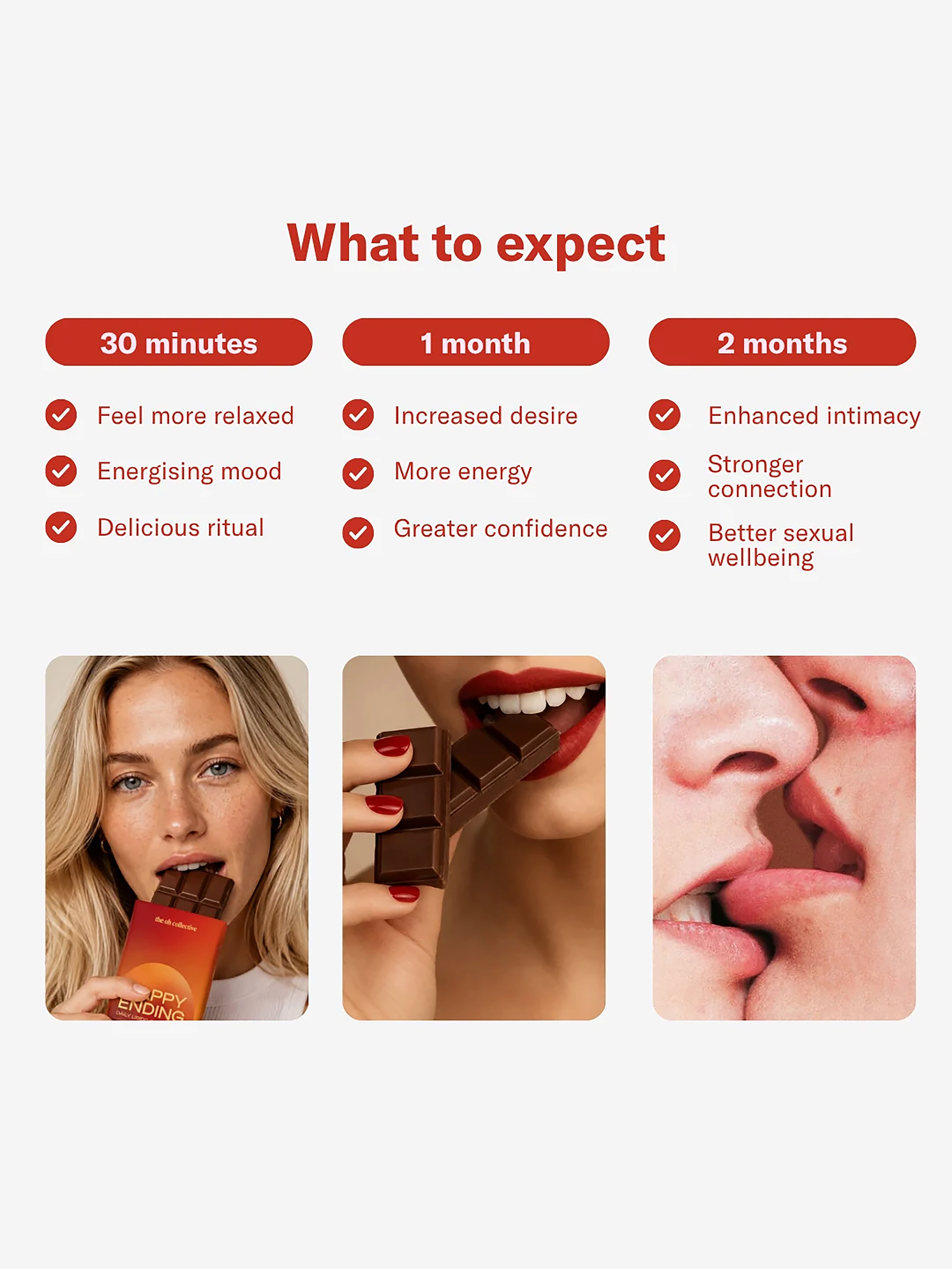 Oh Collective Happy Ending Functional Chocolate Bar, , hi-res