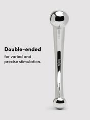 njoy Pure Wand Stainless Steel Dildo, Silver, hi-res