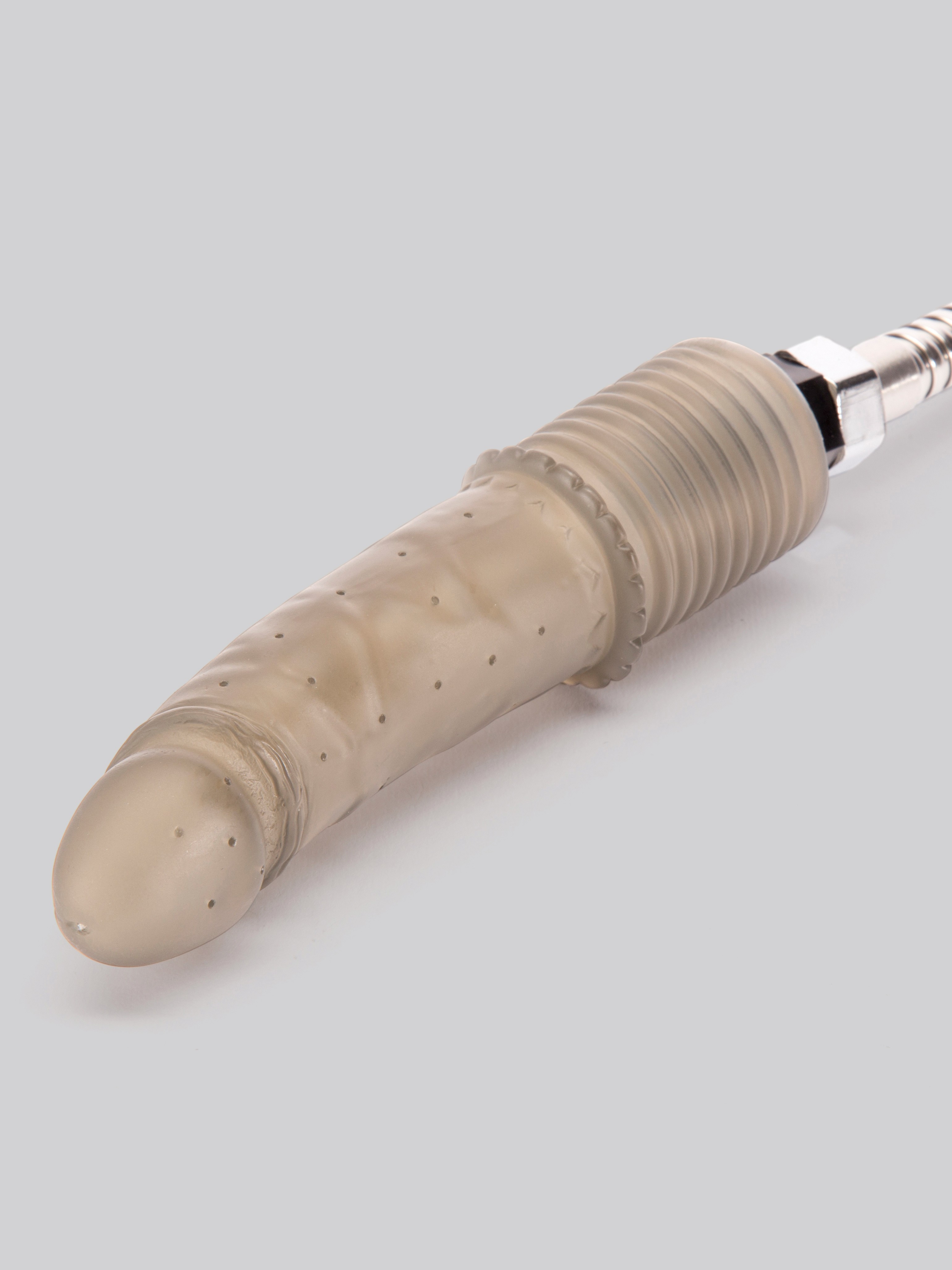 Colt Shower Shot Spraying Water Dildo Douche, Silver, hi-res