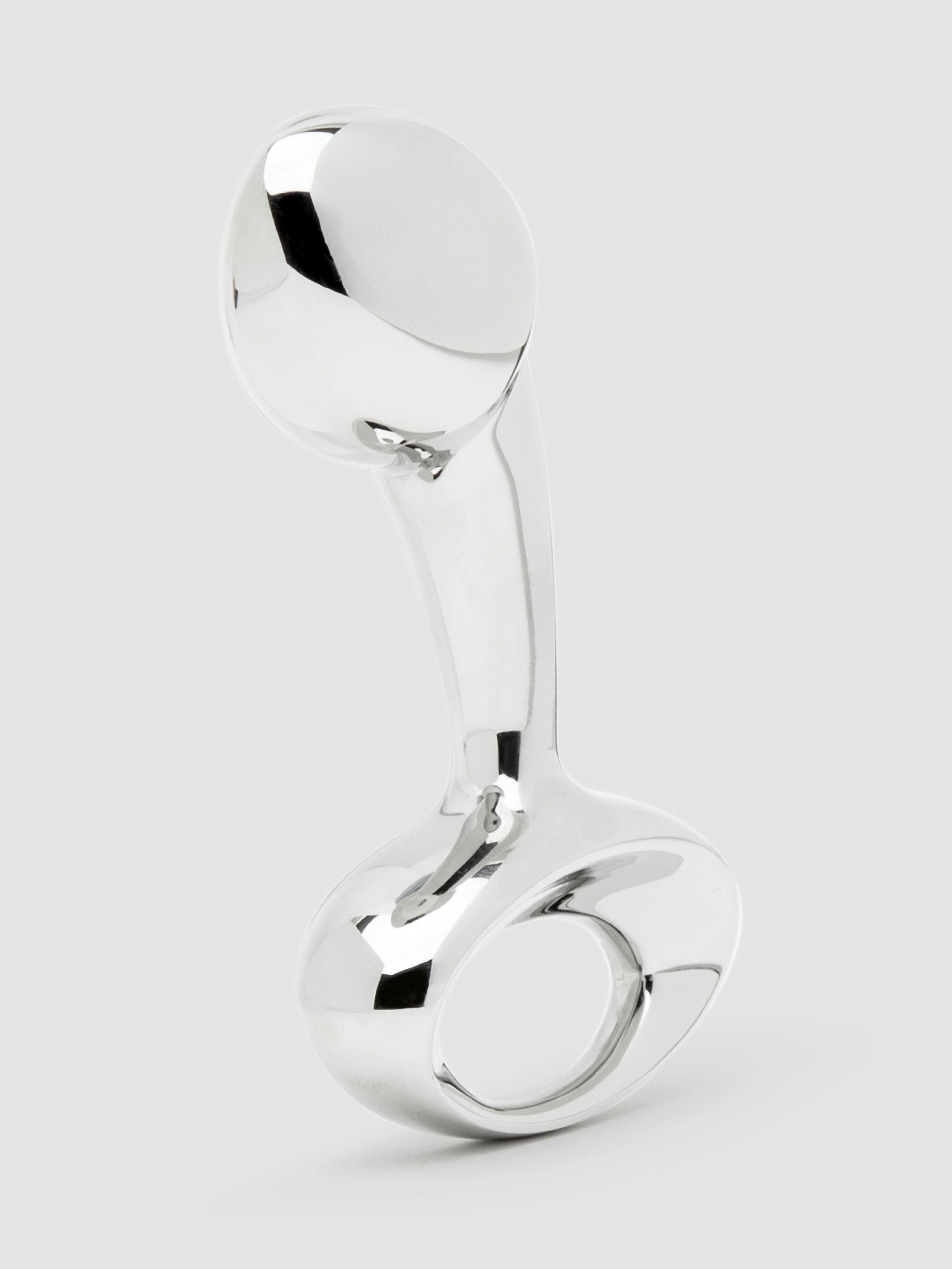 njoy Pure Plug Small Stainless Steel Butt Plug, Silver, hi-res