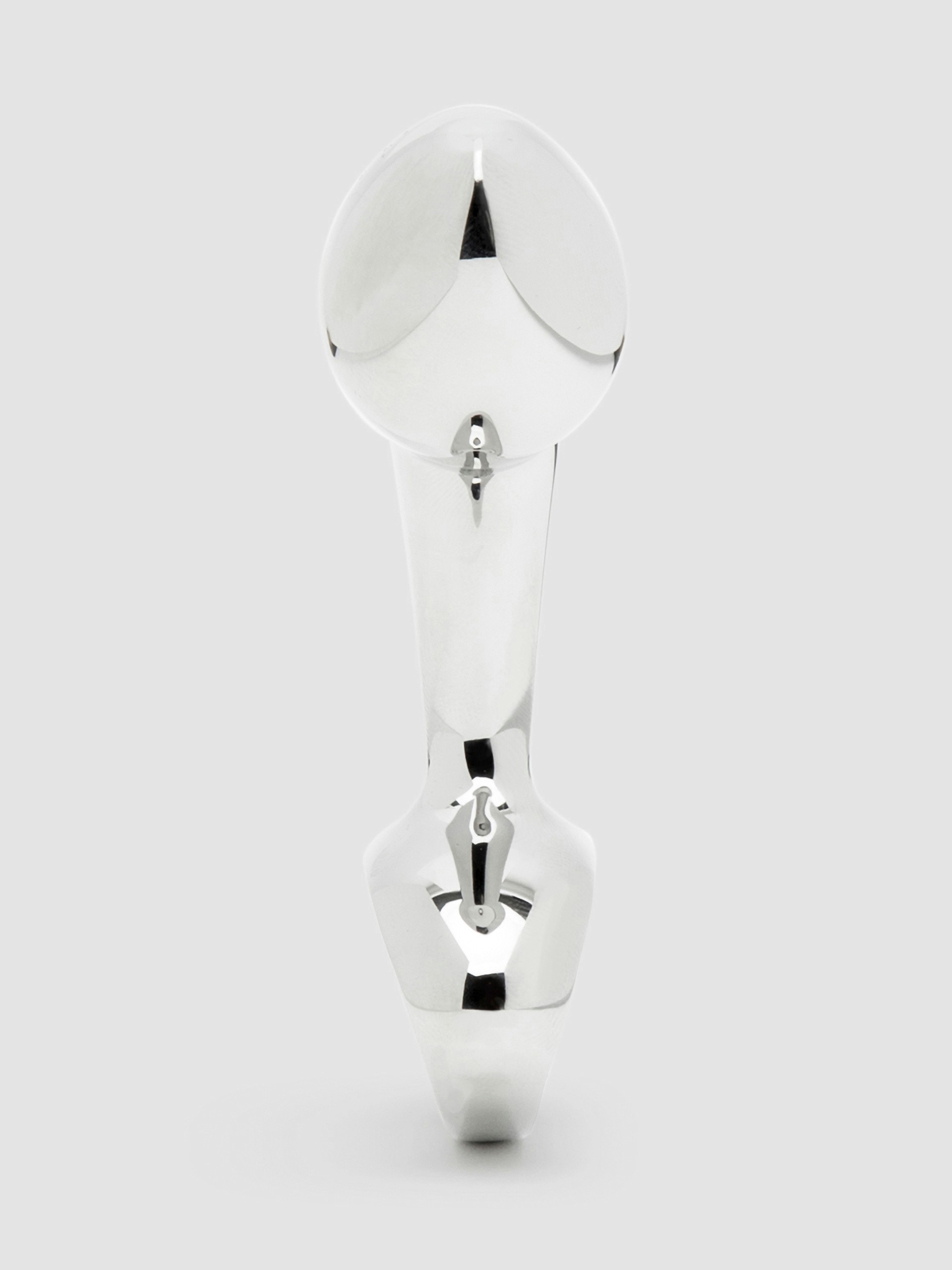 njoy Pure Plug Small Stainless Steel Butt Plug, Silver, hi-res