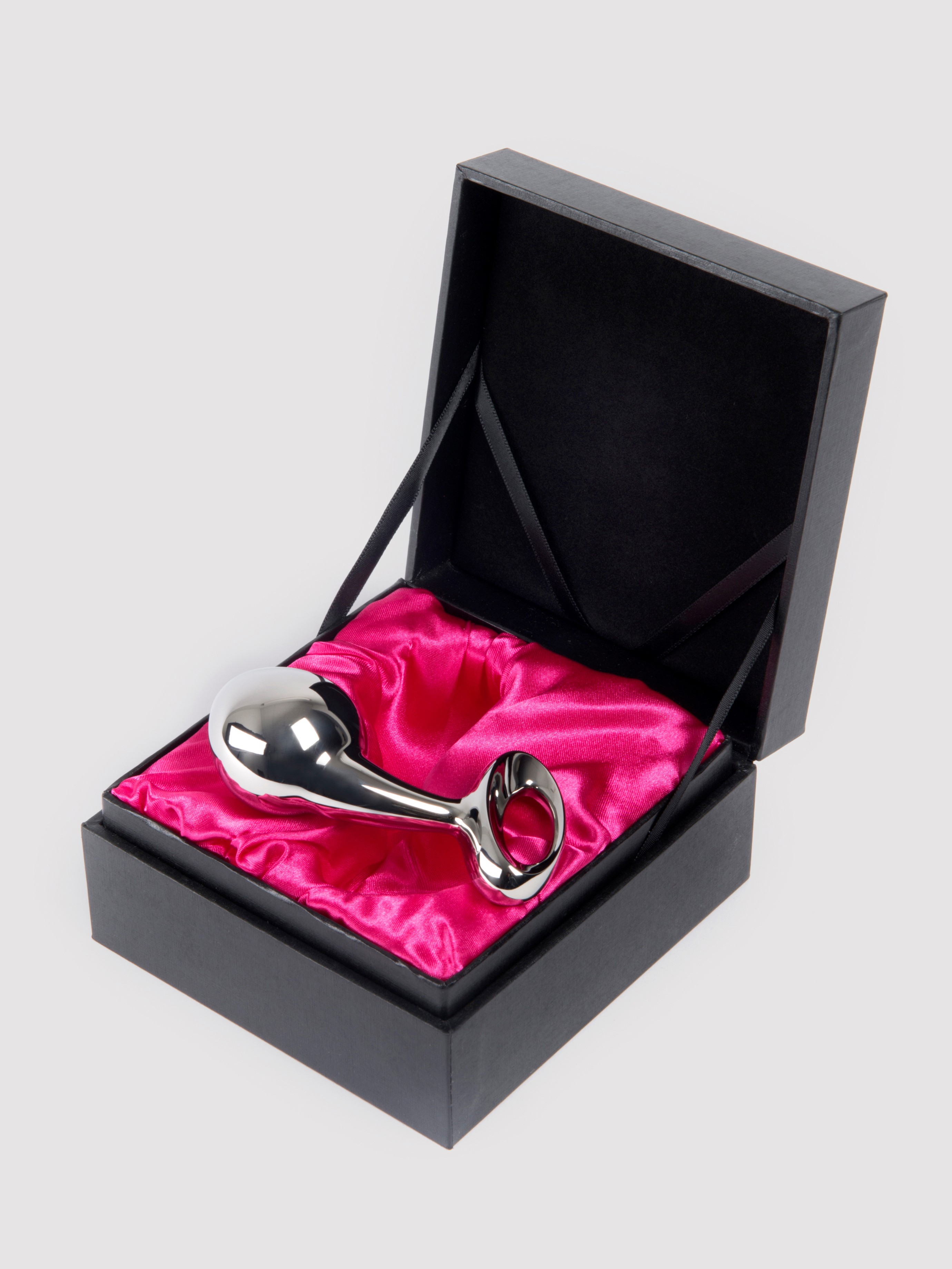 njoy Pure Plug Large Stainless Steel Butt Plug, Silver, hi-res