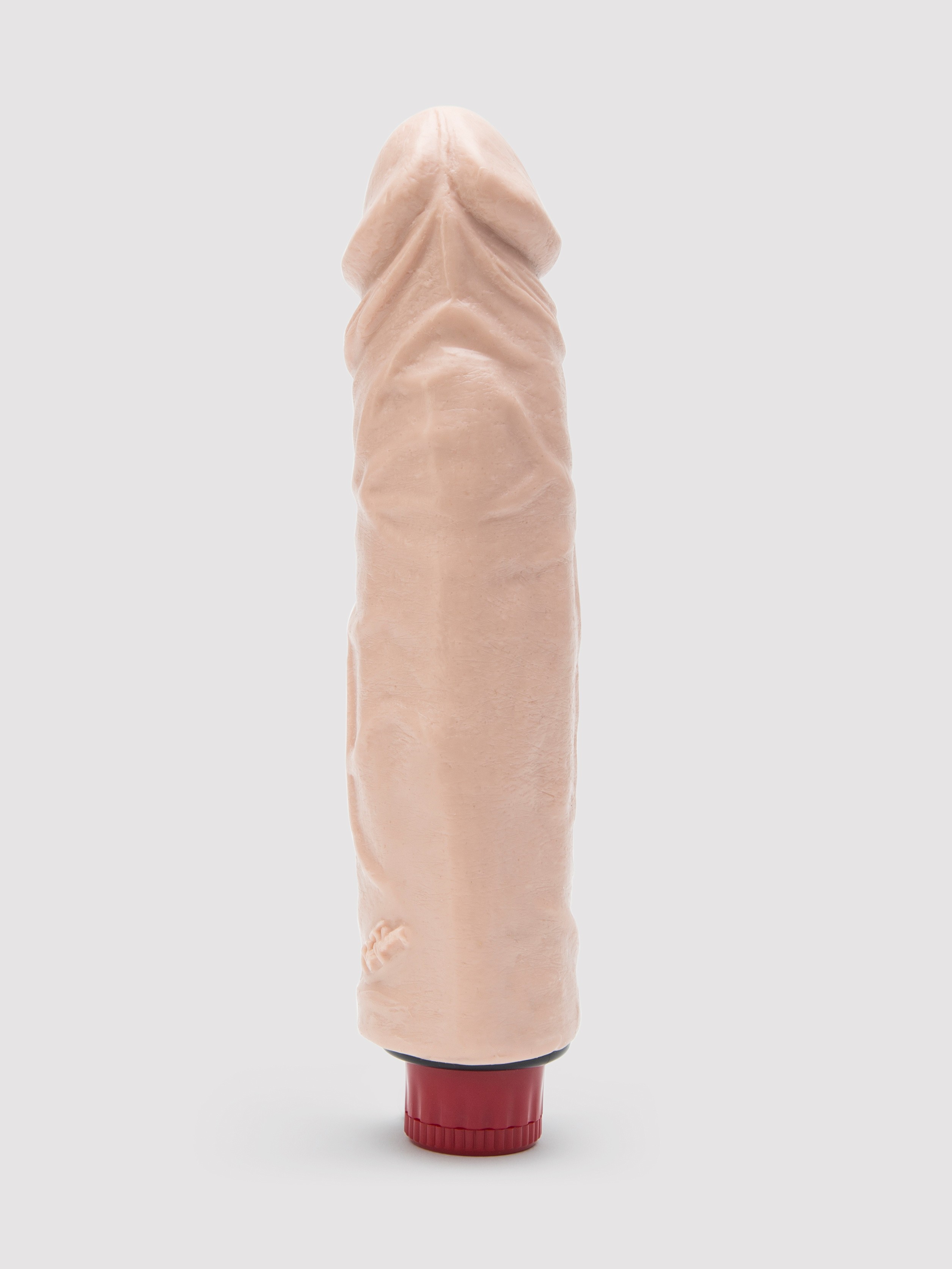 Doc Johnson Large Girthy Realistic Vibrator, Flesh Pink, hi-res