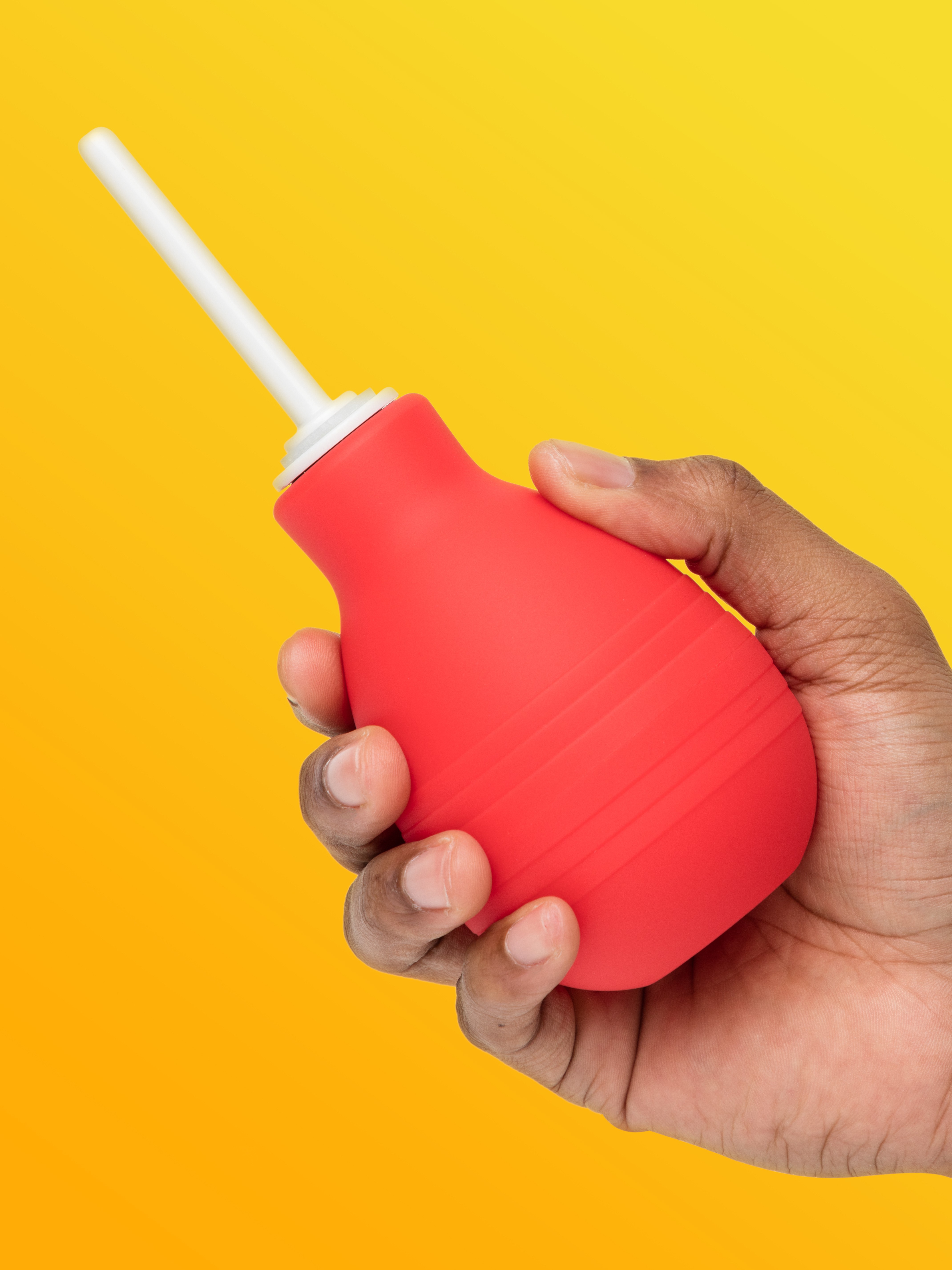 BASICS Anal Douche 225ml, Red, hi-res