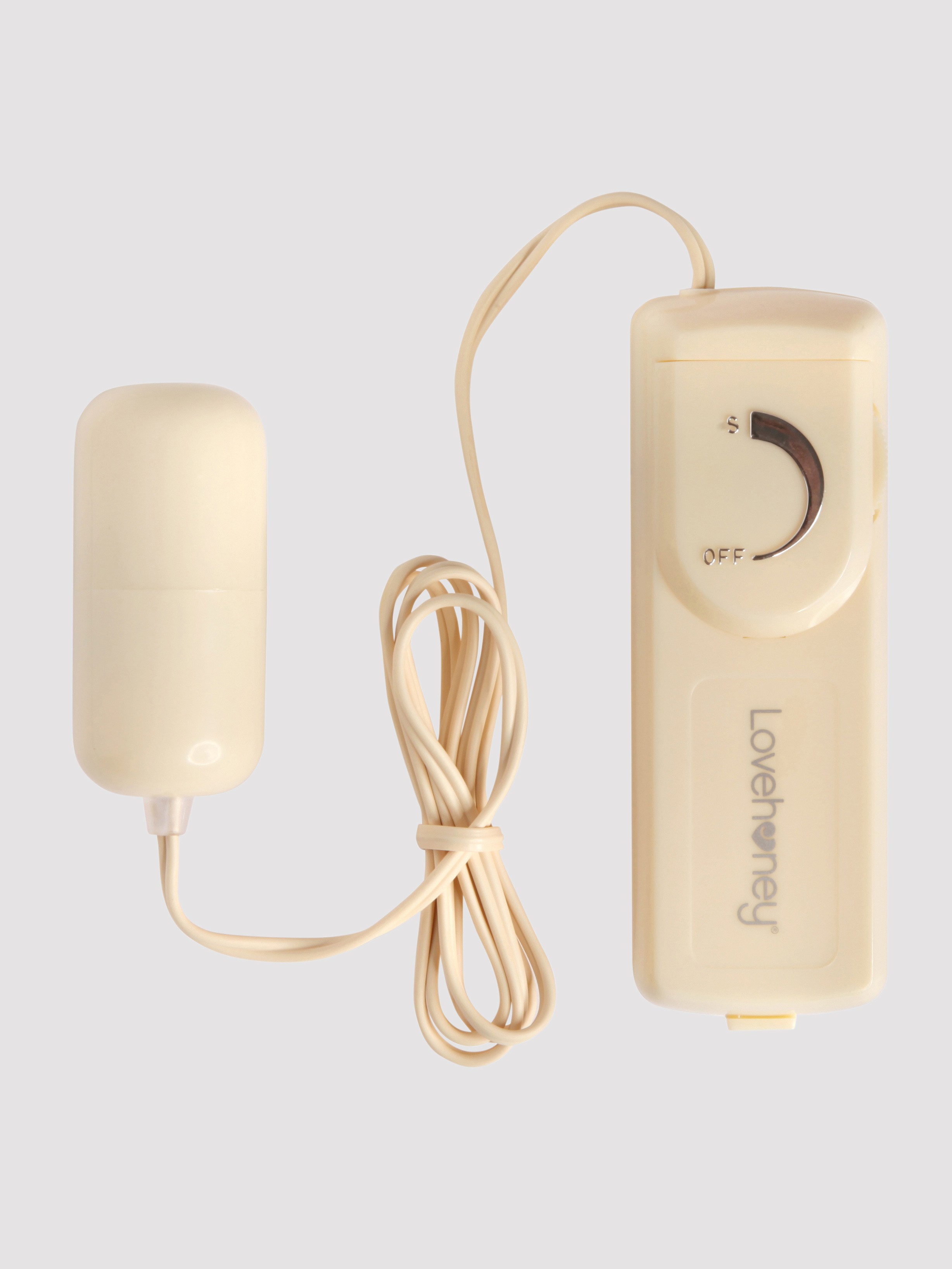 BASICS Love Egg Vibrator 1.2 oz, White, hi-res