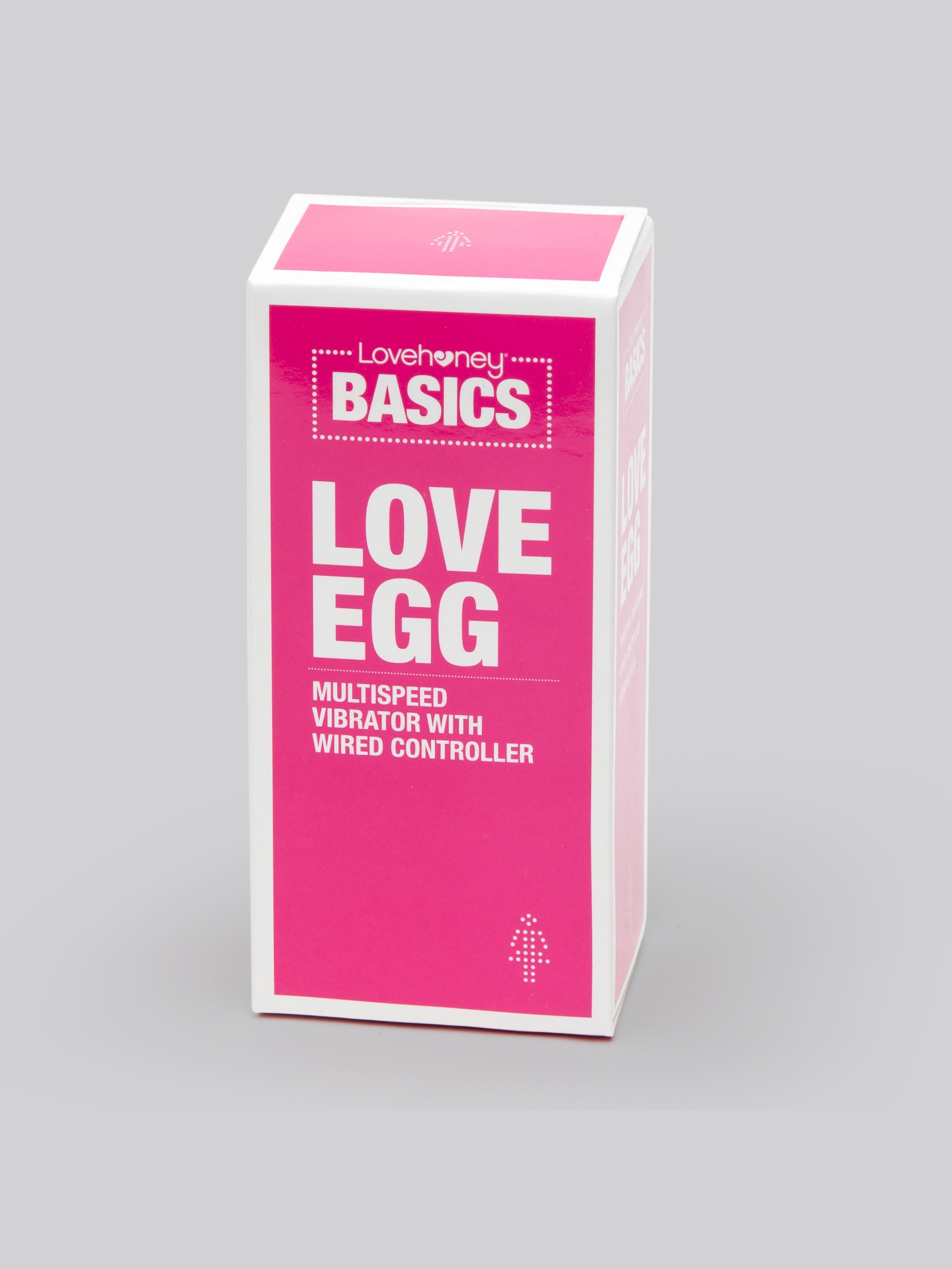 BASICS Love Egg Vibrator 1.2 oz, White, hi-res