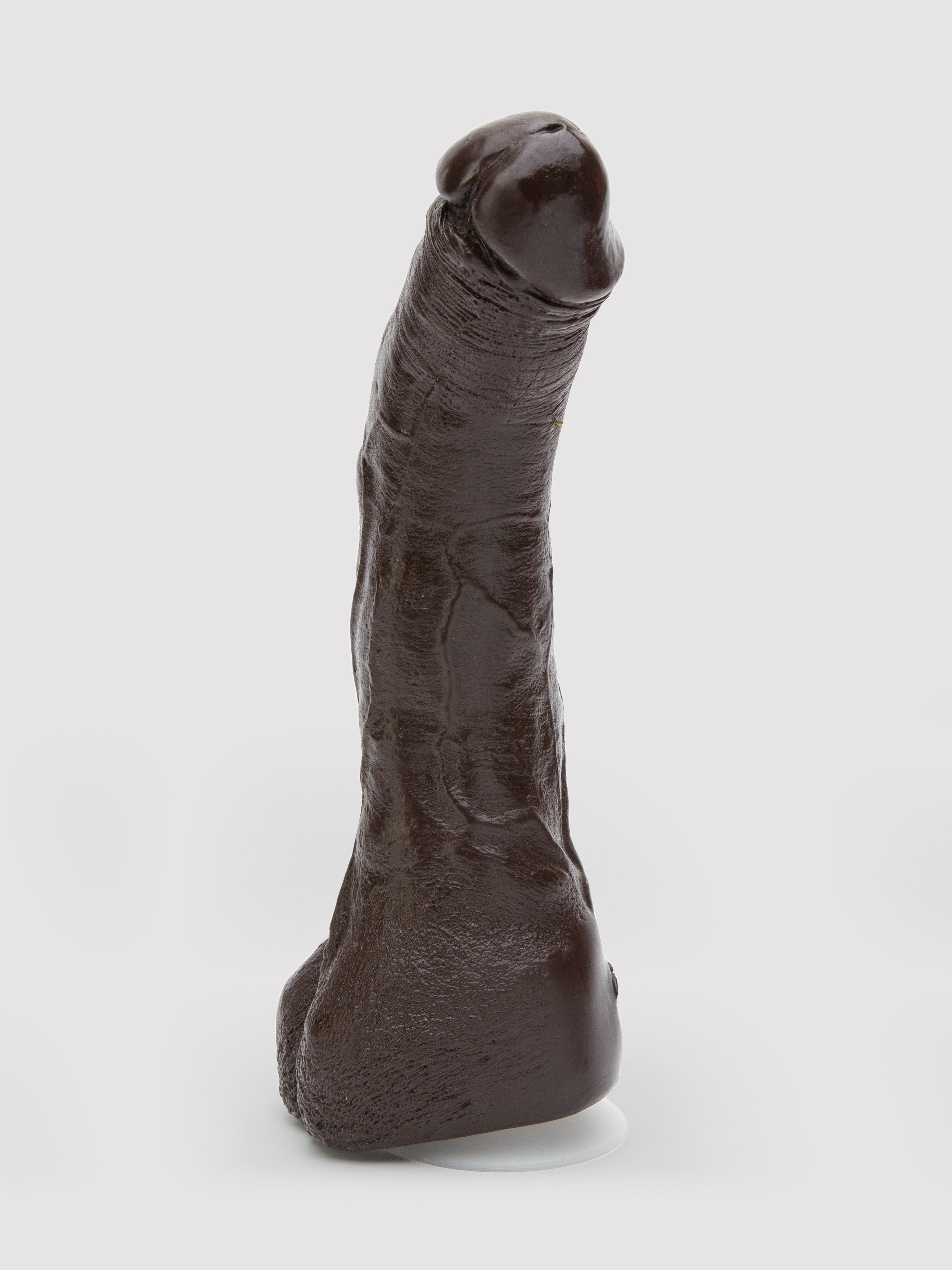 Doc Johnson Black Thunder Realistic Vac-U-Lock Dildo 9 Inch, Flesh Brown, hi-res