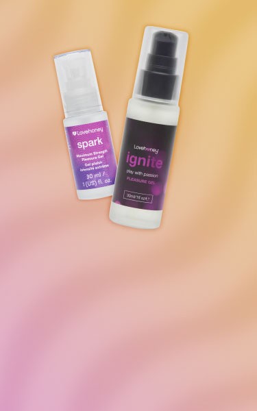 Image of Lovehoney Ignite Orgasm Gel and Lovehoney Spark Pleasure Gel