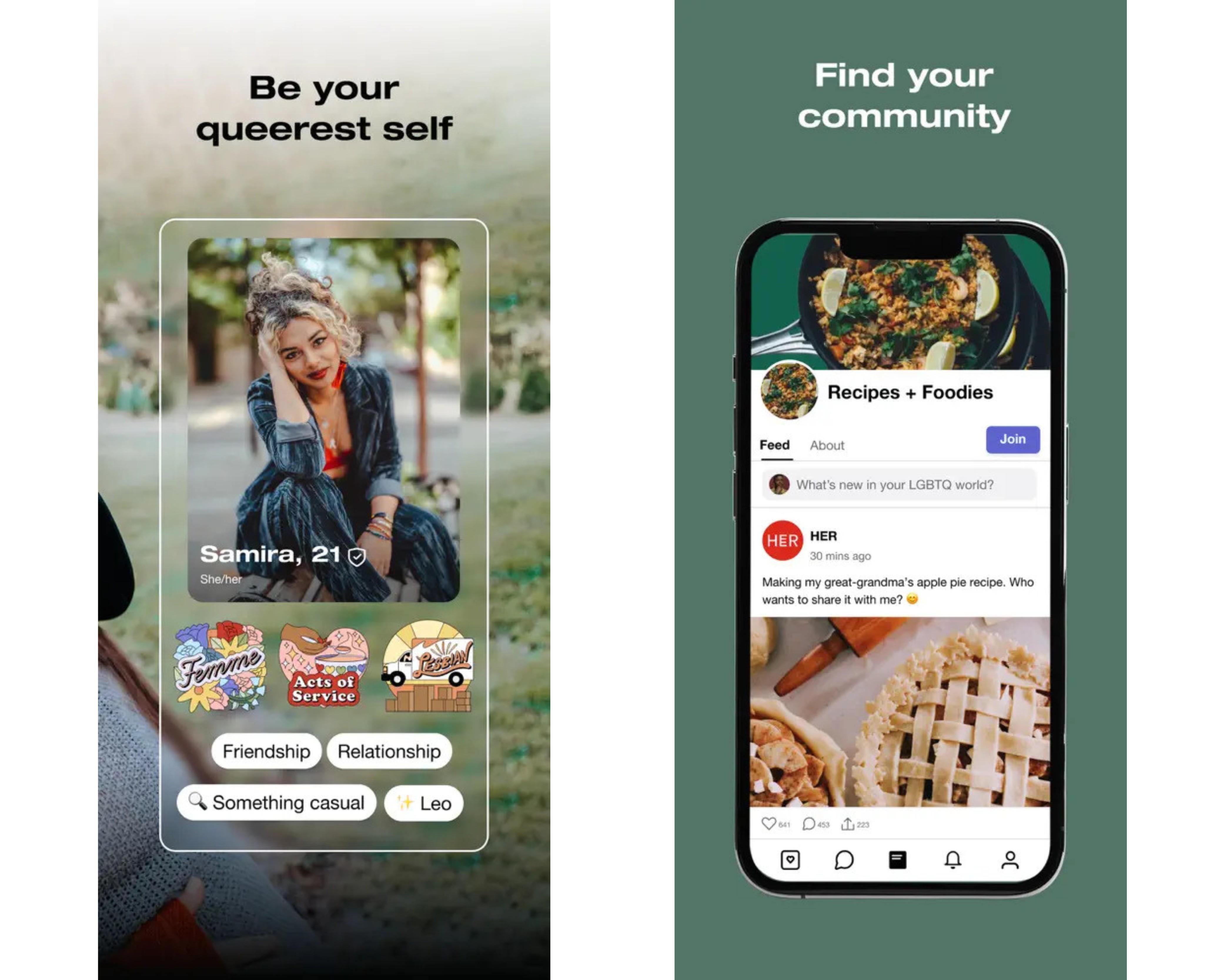 HER queer dating app