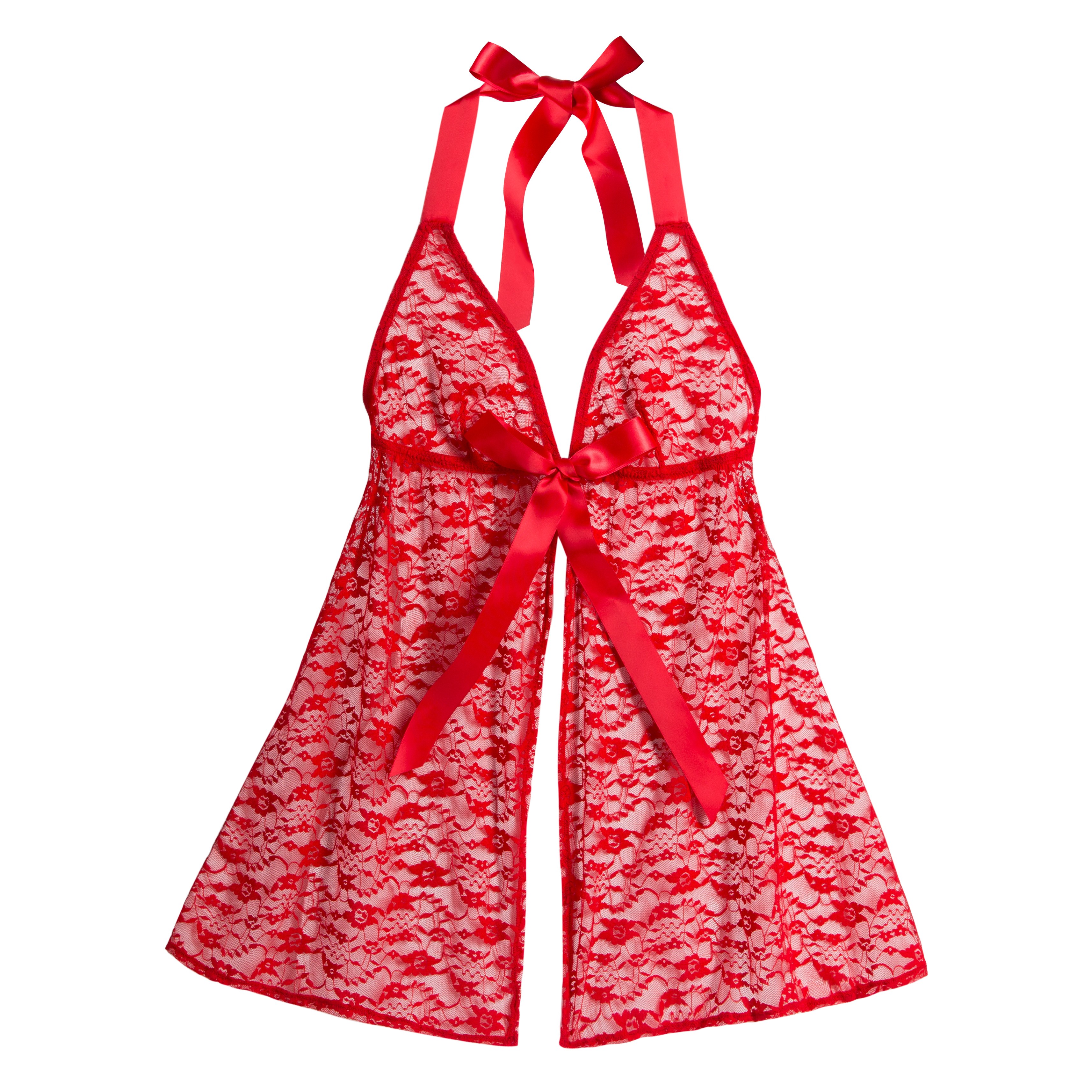 Lovehoney Unwrap Me Red Lace Babydoll