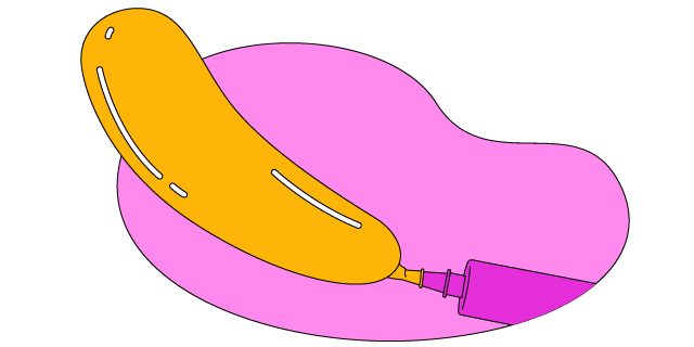 Balloon being inflated
