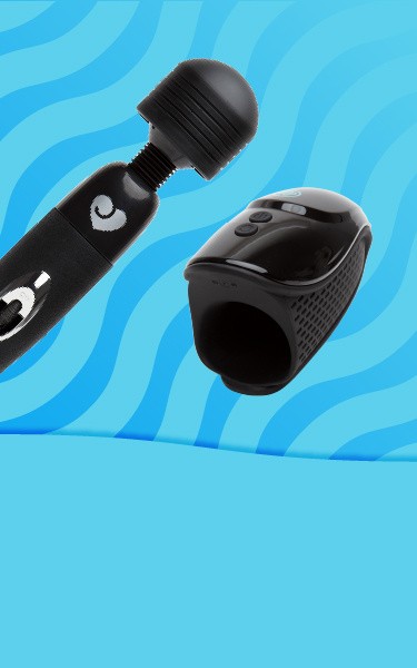 Image of Lovehoney Extra Powerful Multispeed Plug In Massage Wand Vibrator and Blowmotion Pulsing Warming Male Masturbator