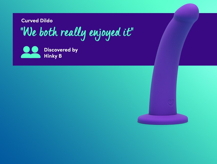 Discover Versatile Playtime - Curved Dildo - "We both really enjoyed it" discovered by Hinky B