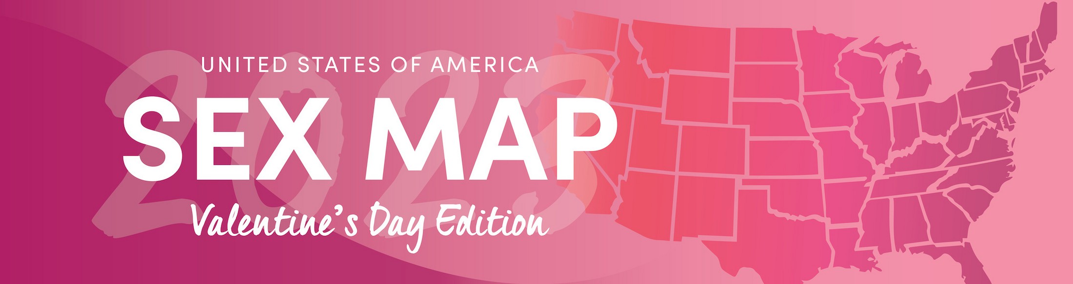 The Lovehoney USA Sex Map 2023