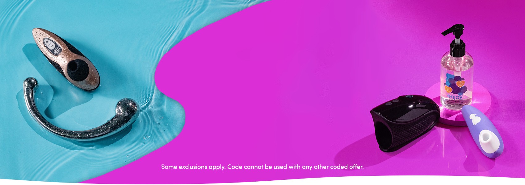 Image of some WET and HOT products poolside