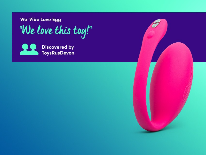 Discover app-controlled fun with the we-vibe jive love egg - "We love this toy!" discovered by ToysRusDevon